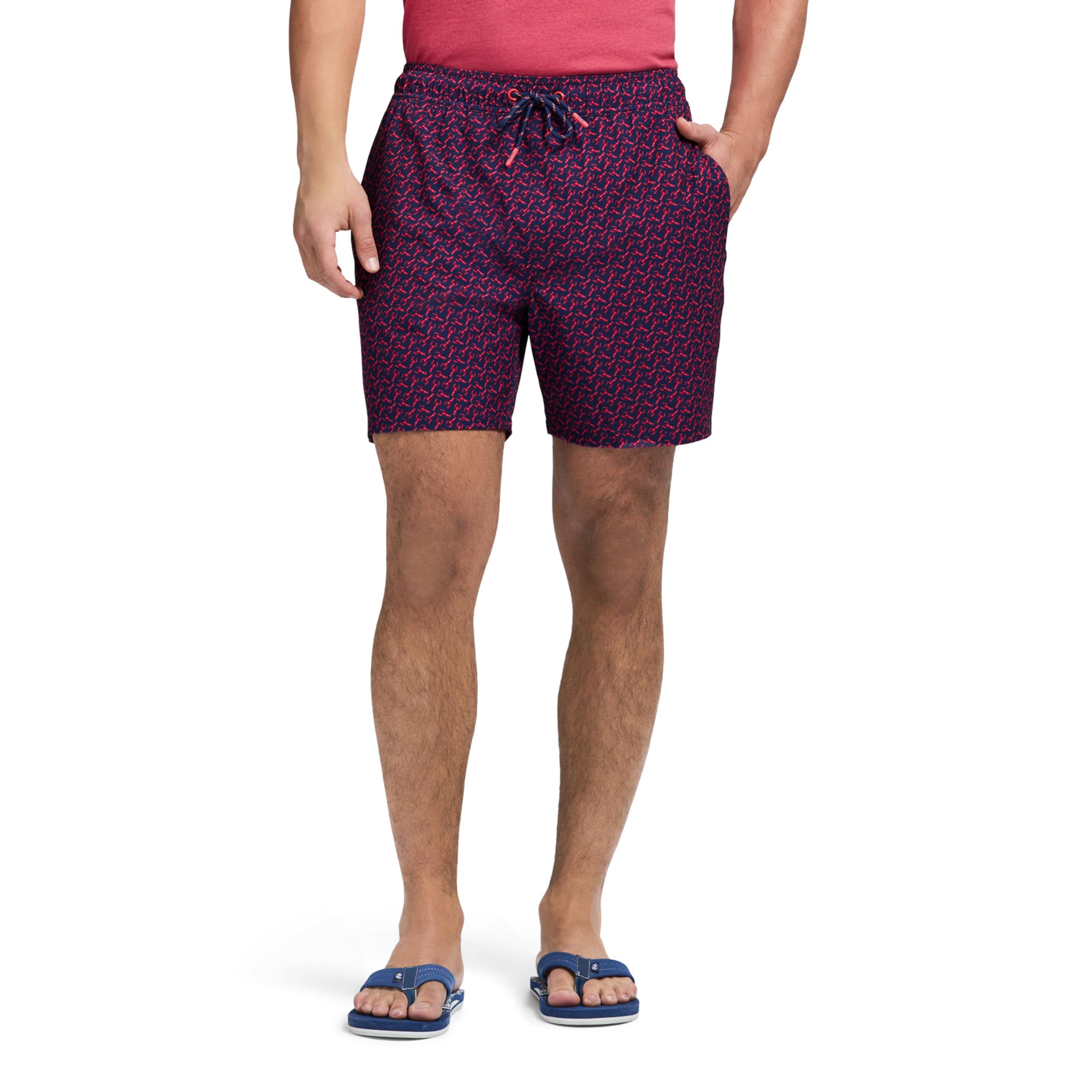 Izod Swim Trunks With Comfort Liner Saltwater Performance Upf50