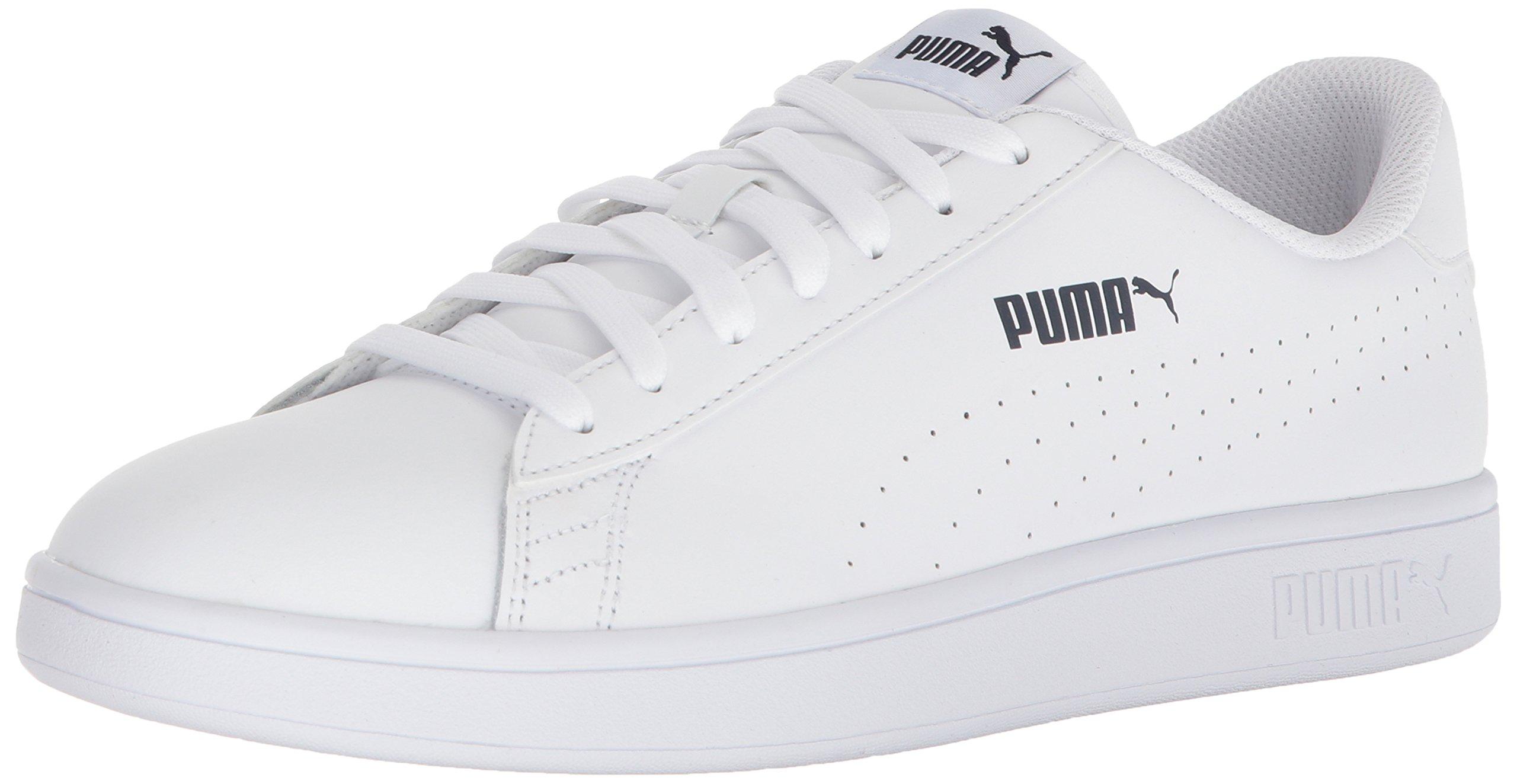 PUMA Leather Smash 2 Sneaker in White 