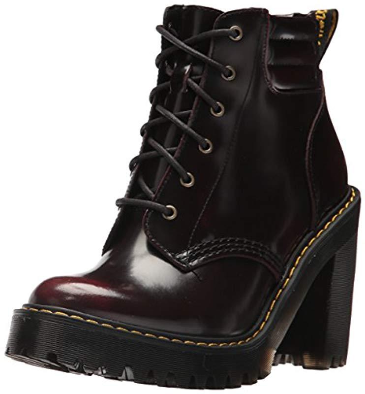 dr martens persephone red