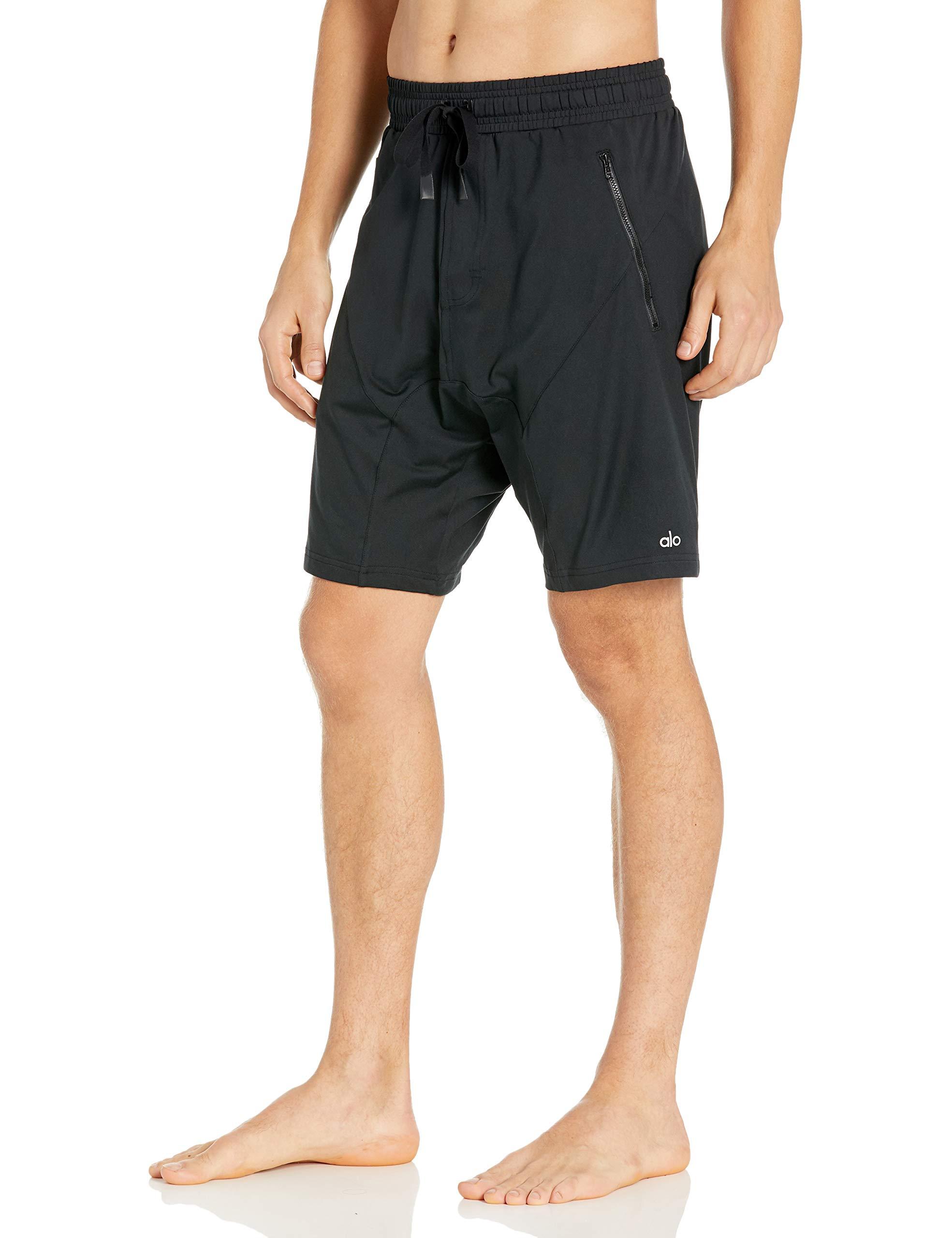 Alo Yoga Drop Crotch Short in Black for Men Lyst