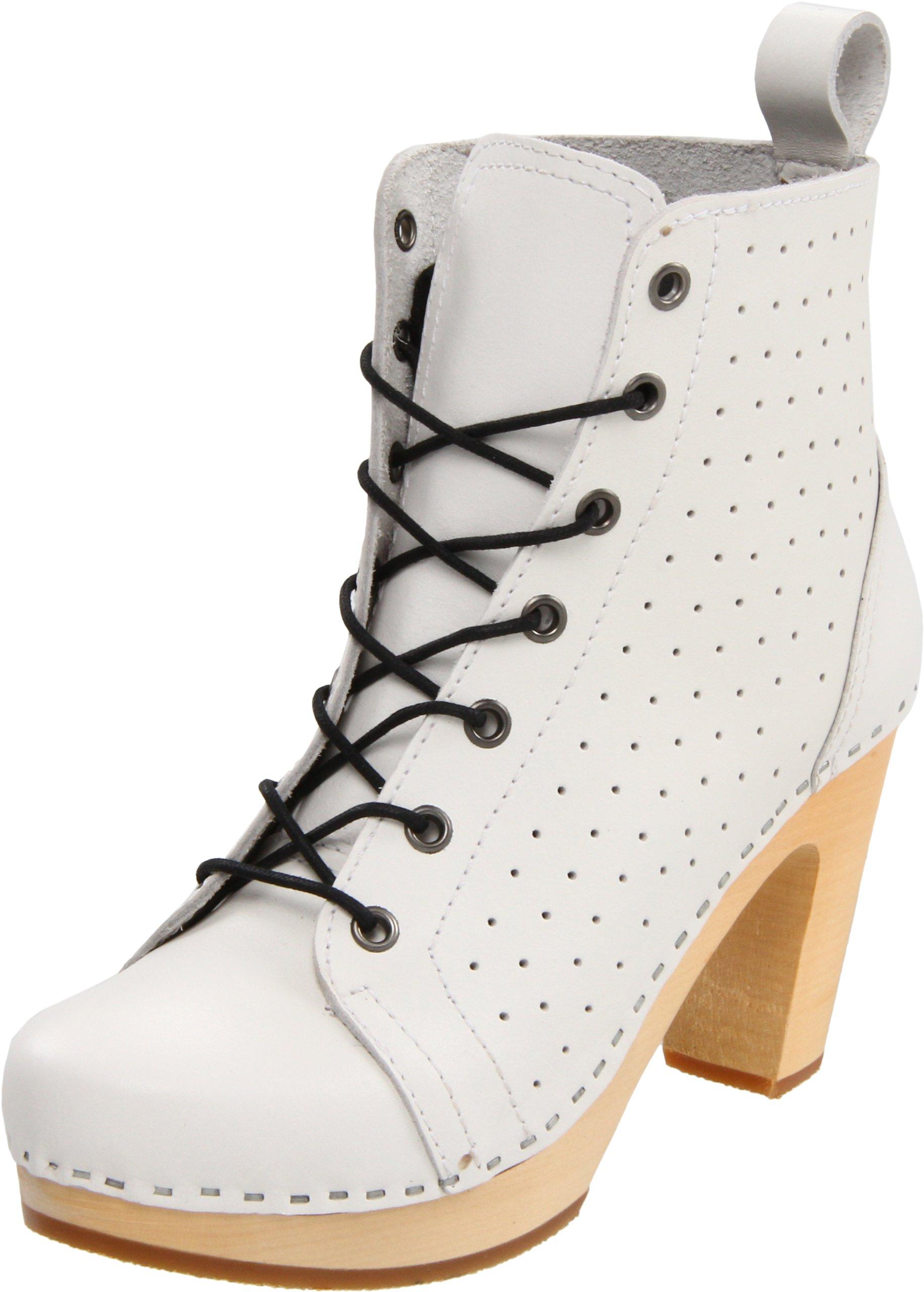 Swedish hasbeens lace up clearance boots