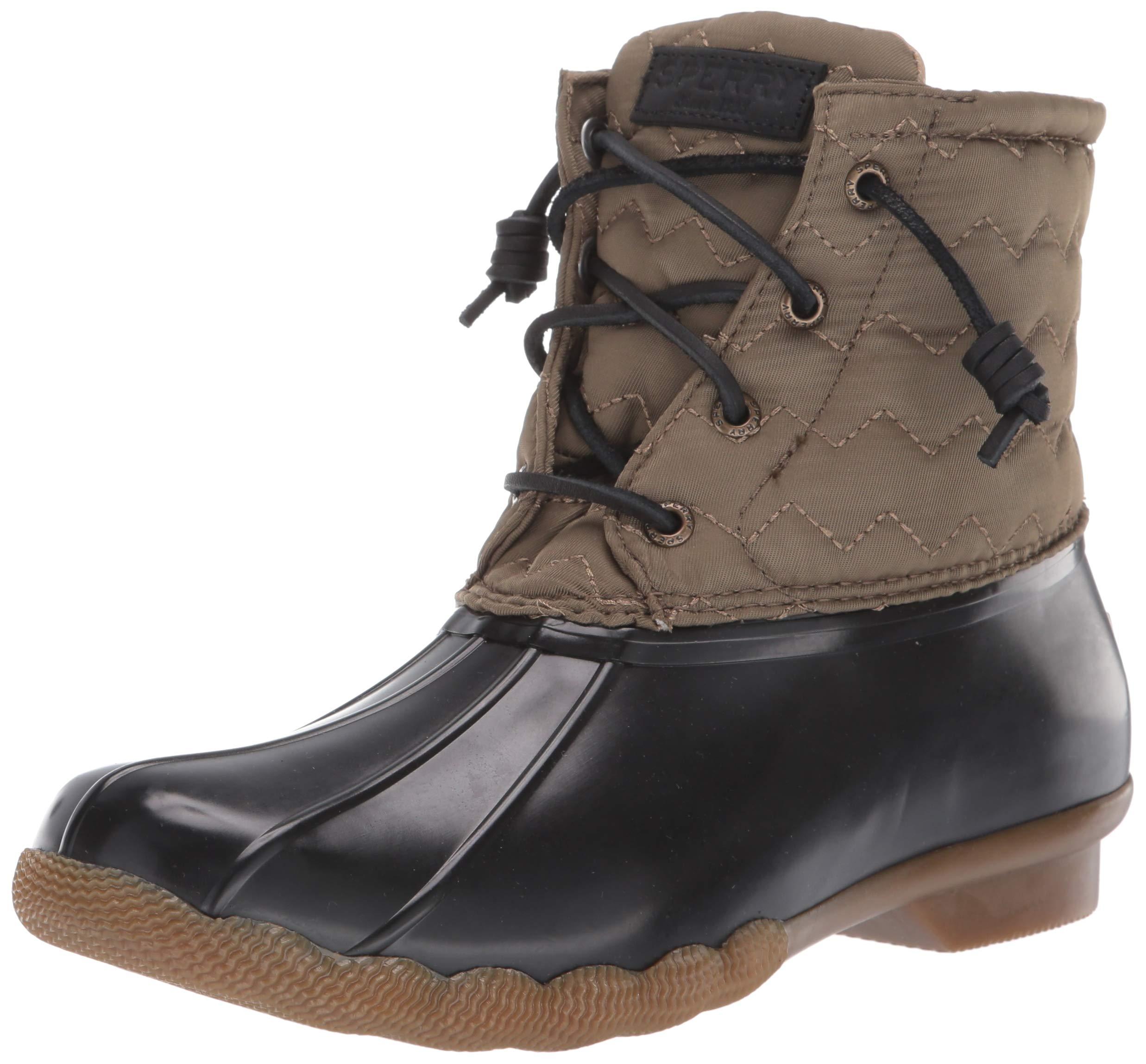 Women's saltwater chevron quilt nylon boots Clearance