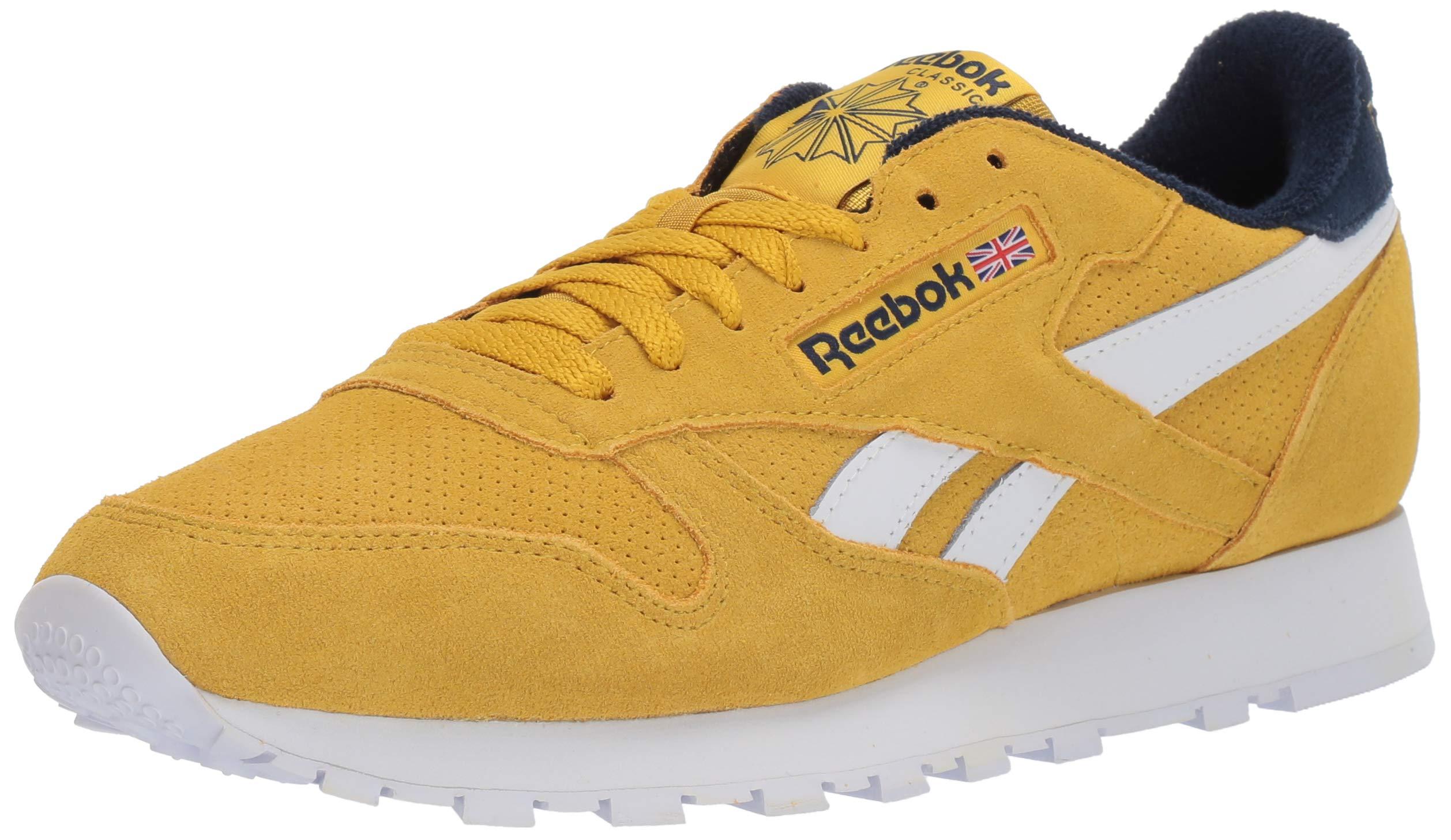 reebok yellow sneakers