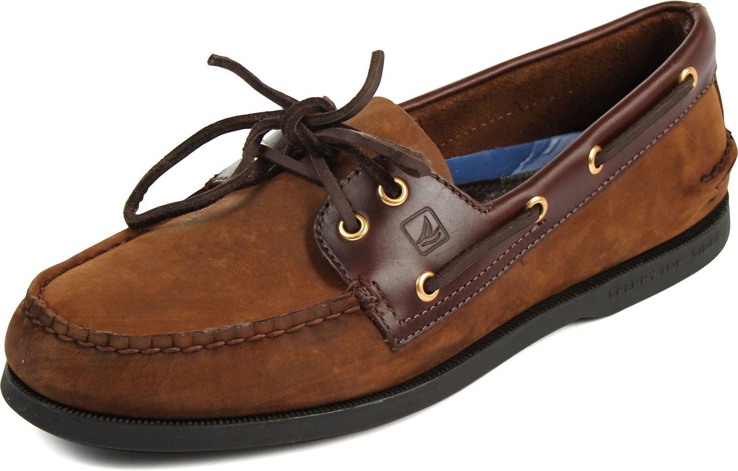 Sperry Top-Sider Leather Mens 195412 Boat Shoe in Brown ...