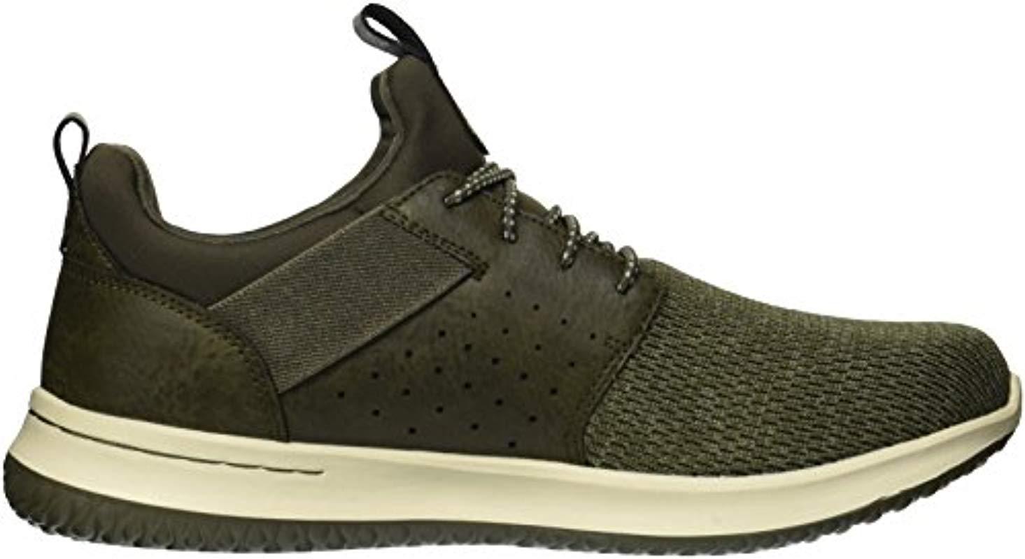 zapatos skechers classica olive