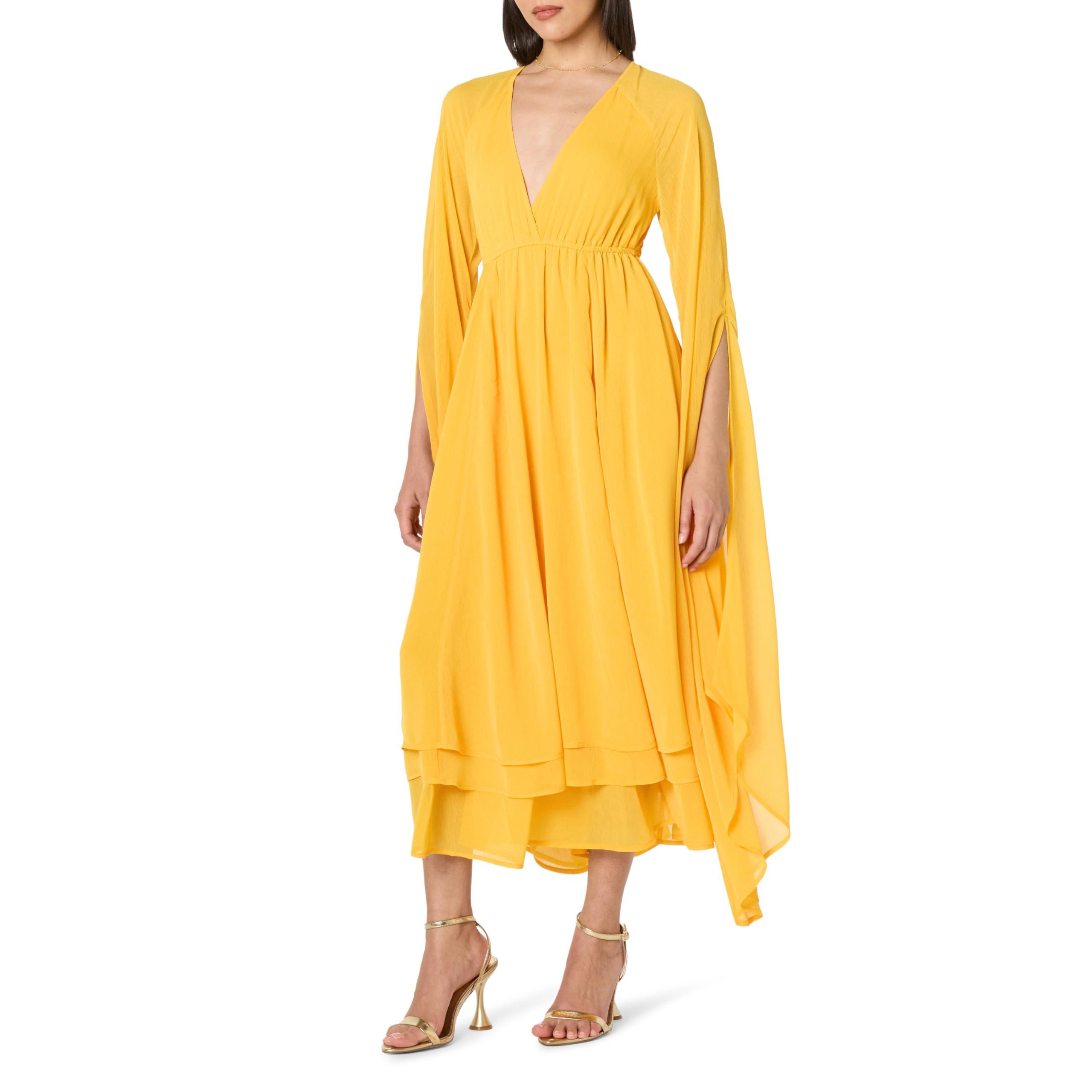 Abito Maxi Donna The Drop Tavia - Tie-Front, Tiered, 100% Poliestere - Foto 12