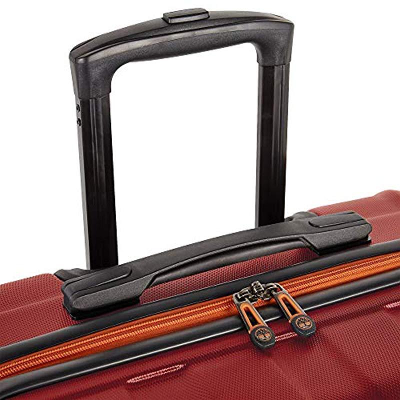 Dank je Smeren timer Timberland 3 Piece Hardside Spinner Luggage Set in Red | Lyst