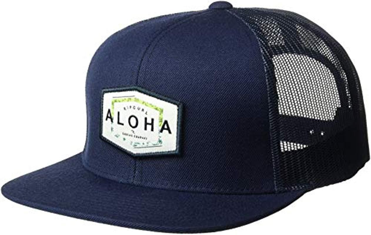Rip Curl Aloha Co. Trucker Hat in Navy 