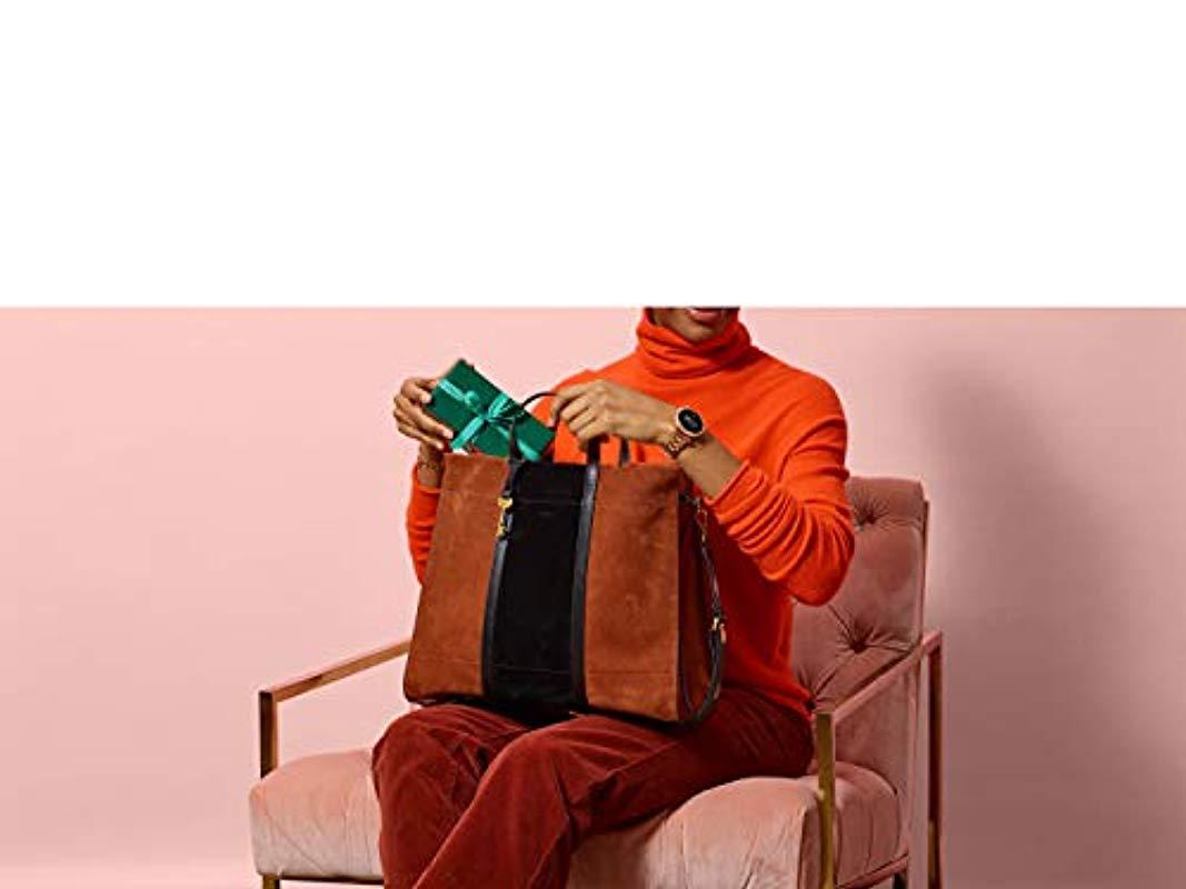 Fossil Carmen Suede Shopper - Save 47 