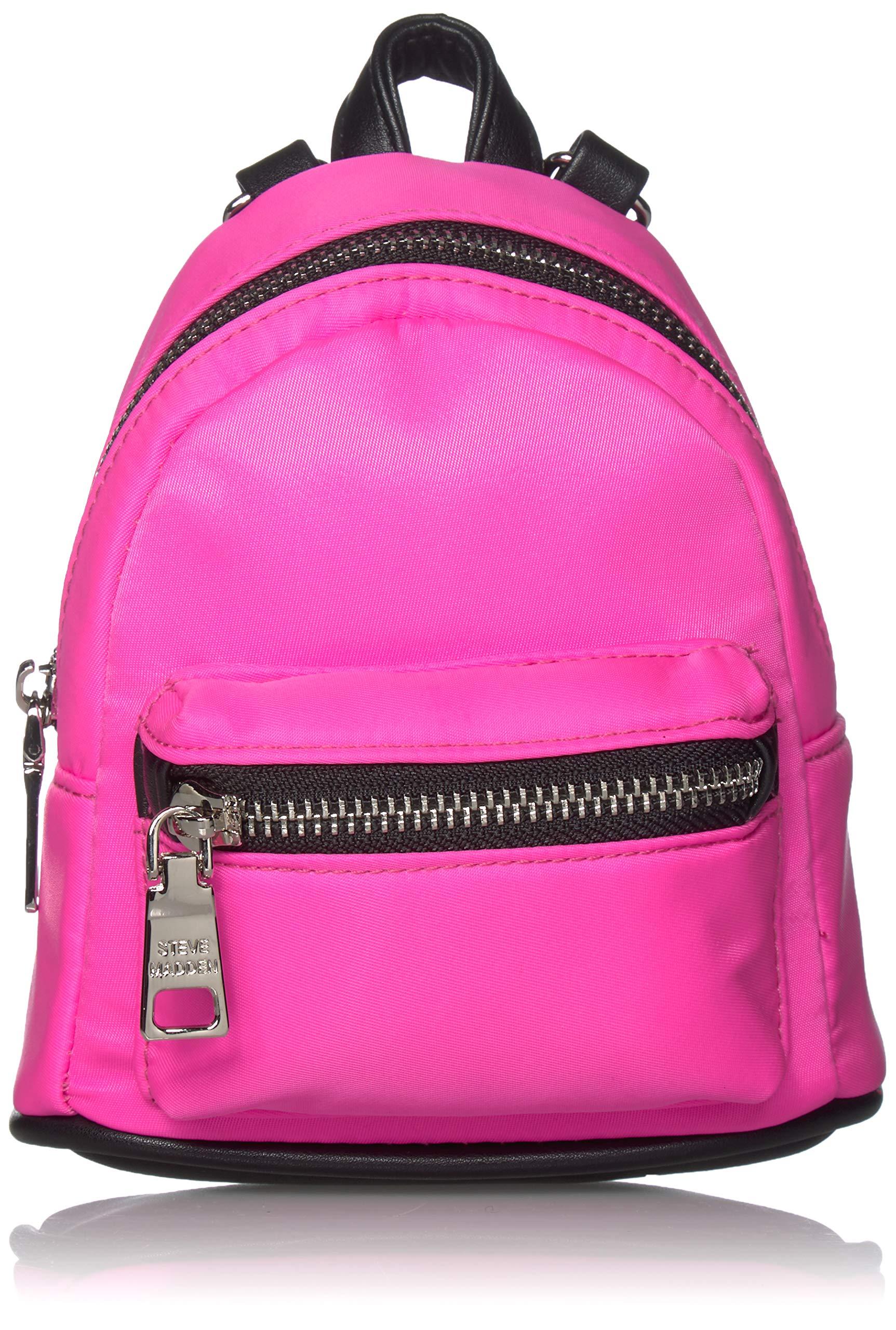 steve madden pink backpack