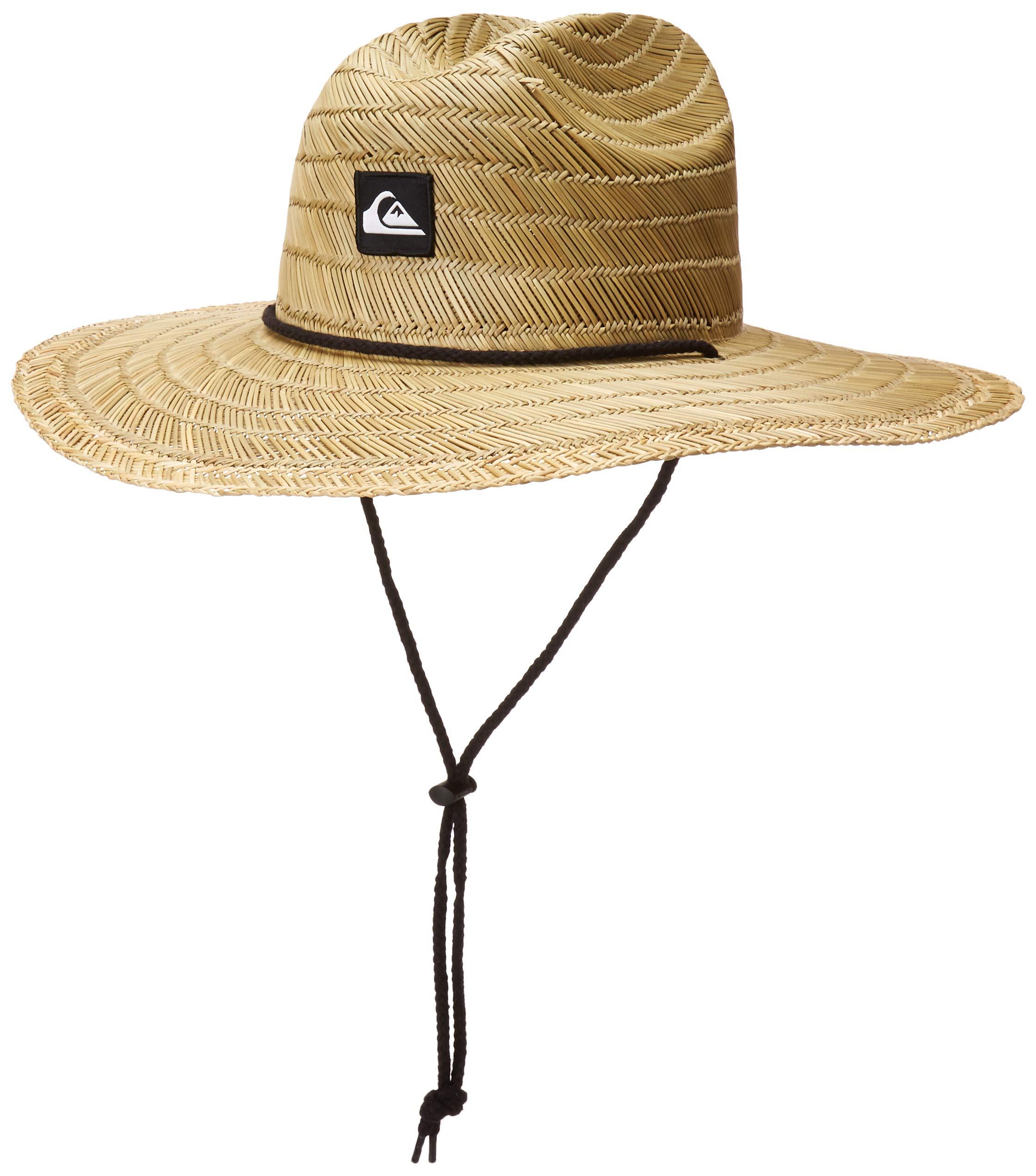 Quiksilver Pierside Straw Hat in Natural/Black (Natural) for Men - Lyst