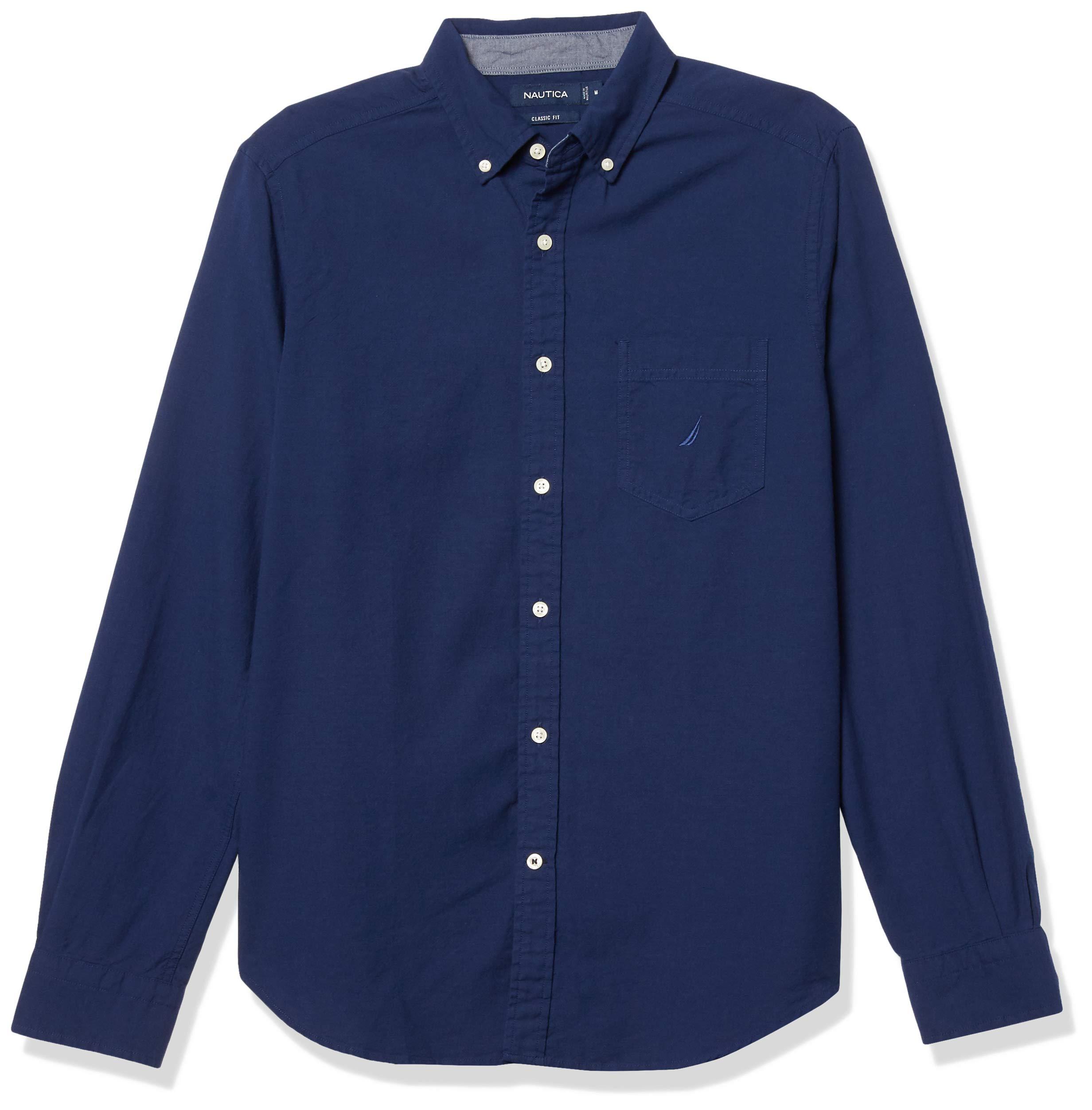 Long Sleeve Button Down Oxford Shirt 