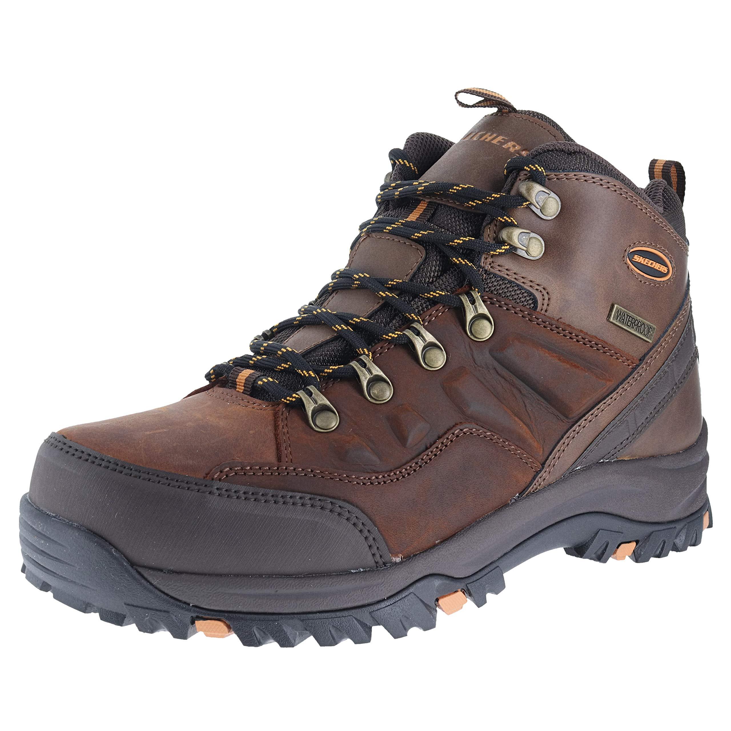 Skechers Relment-traven Waterproof Hiker Hiking Boot in Gray for Men ...