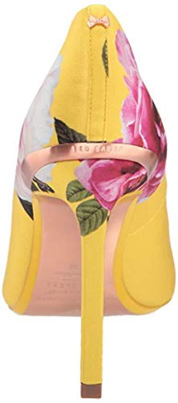 ted baker yellow shoes