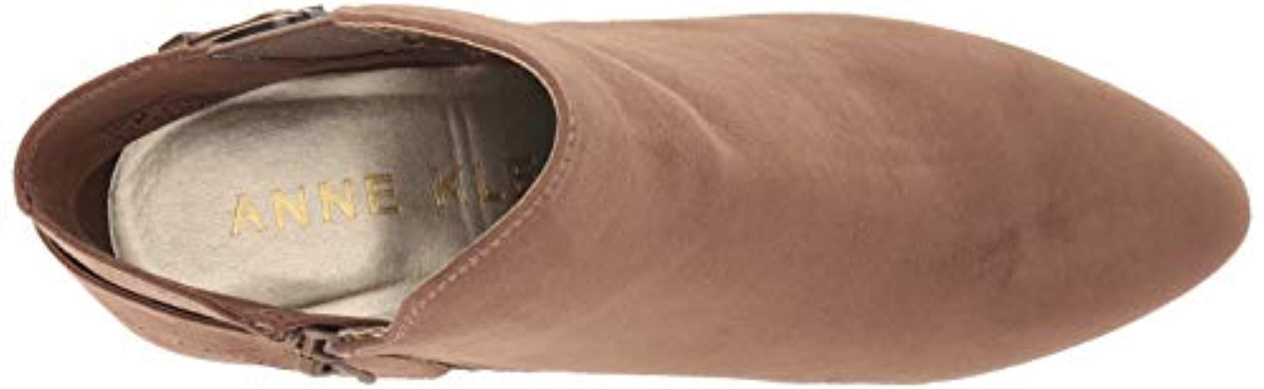 anne klein admina wedge bootie