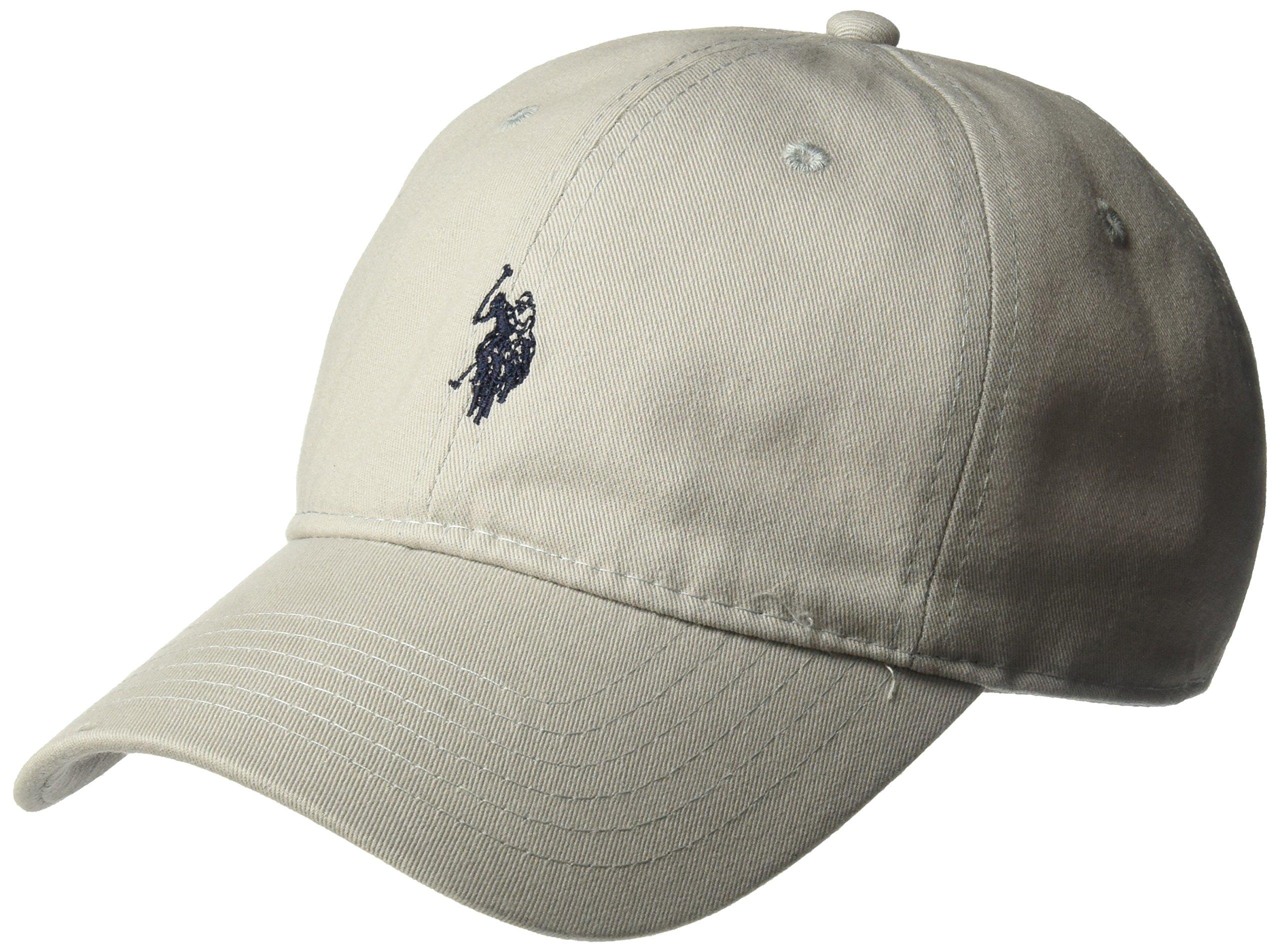 U.S. POLO ASSN. Washed Twill Baseball Cap, 100% Cotton, Adjustable in Light  Grey (Gray) for Men | Lyst
