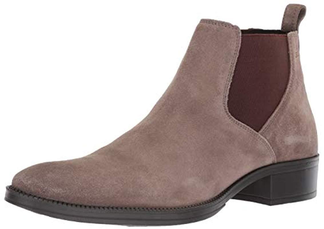 Geox Womens Laceyin 1 Suede Chelsea Boot Ankle 