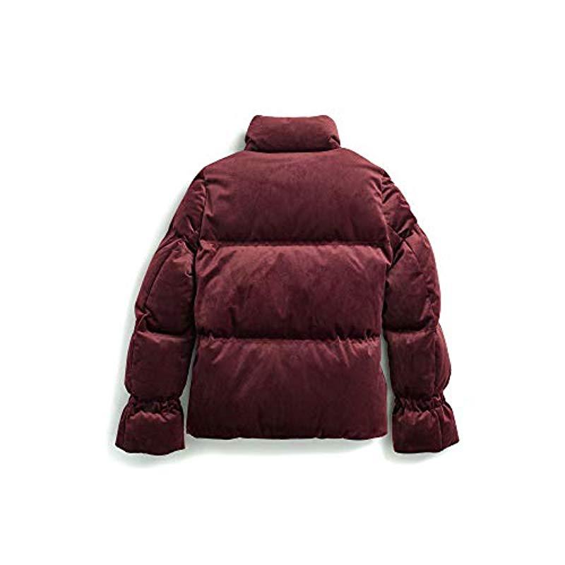 Tommy Hilfiger Womens Adaptive Quilted Jacket with Magnetic Zipper