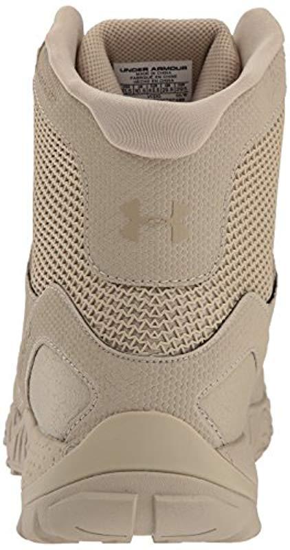 Under Armour Valsetz Rts 1.5 Military And Tactical Boot, (201)/desert Sand,  10.5 in Natural for Men | Lyst