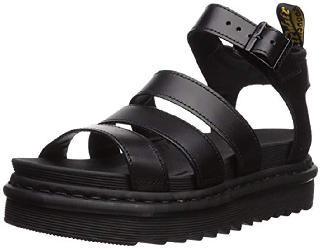 dr martens sandals blaire patent