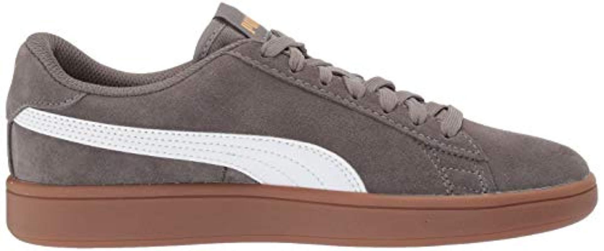 puma smash v2 buck grey
