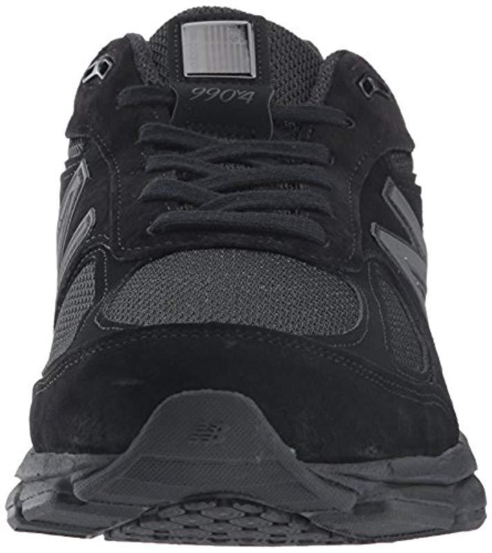 New Balance Leather 990v4 Running Shoes 