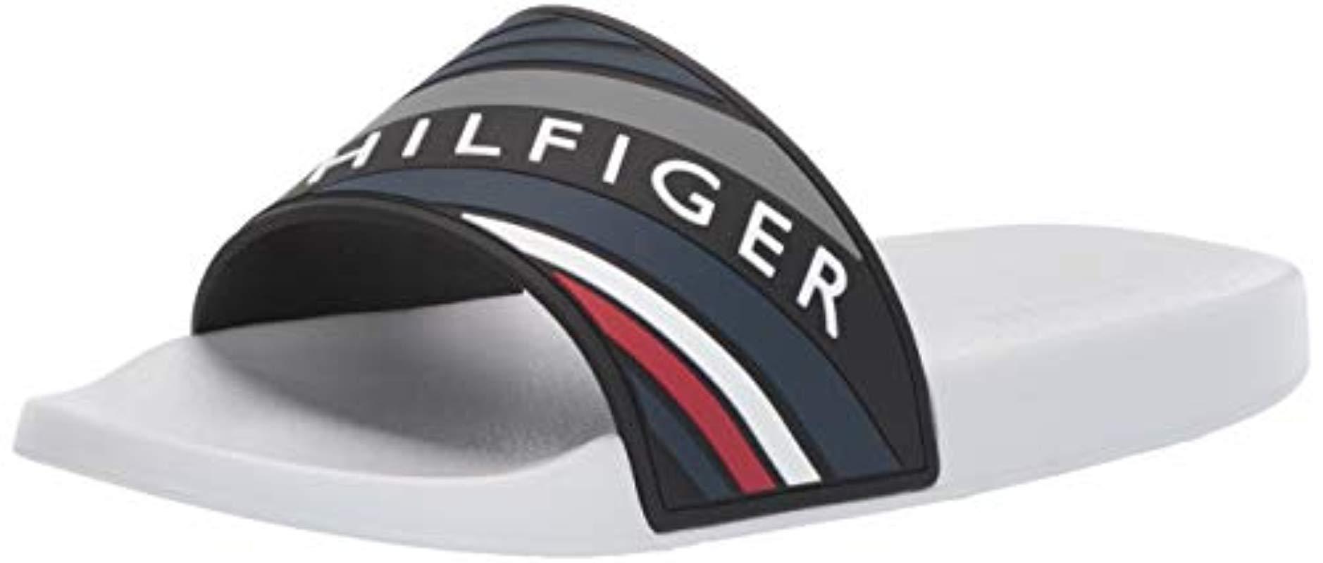Tommy Hilfiger Emmy Slide Sandal in Black for Men - Lyst