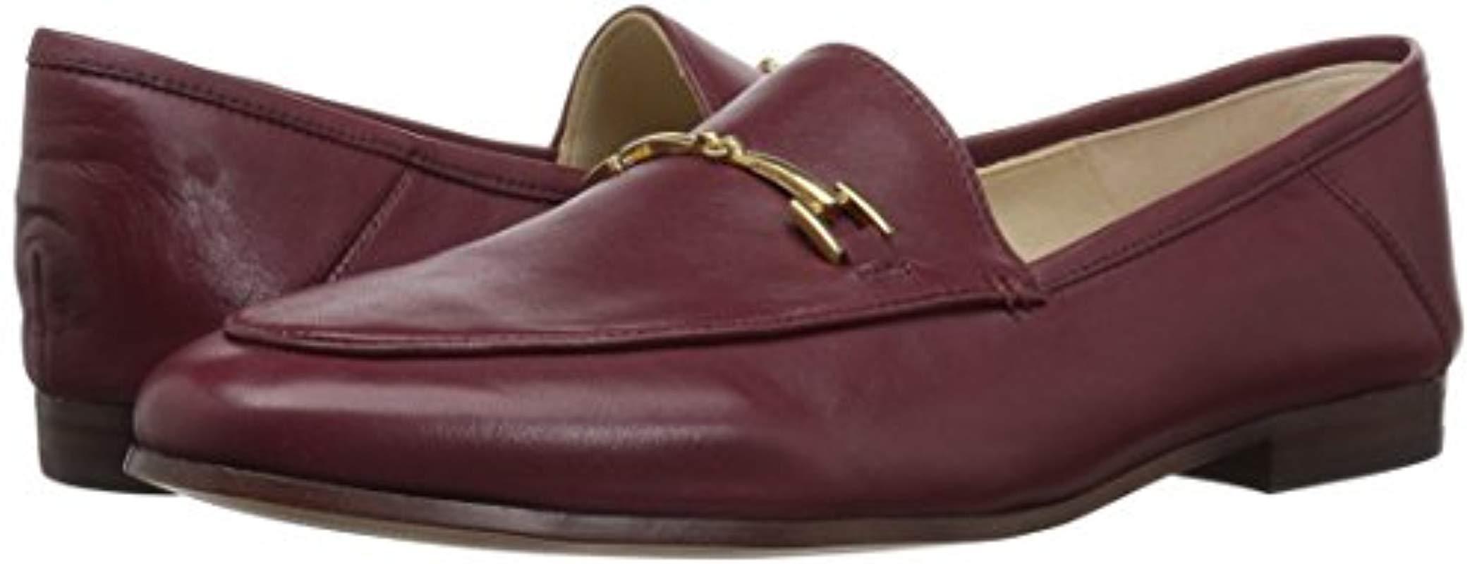 sam edelman lior loafer beet red