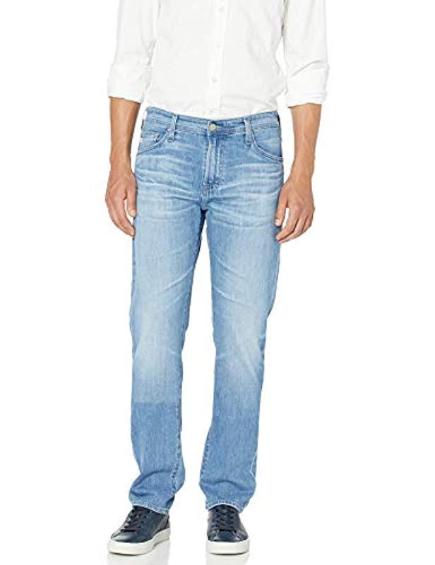 AG Adriano Goldschmied Mens Everett Slim Straight Tsy Denim