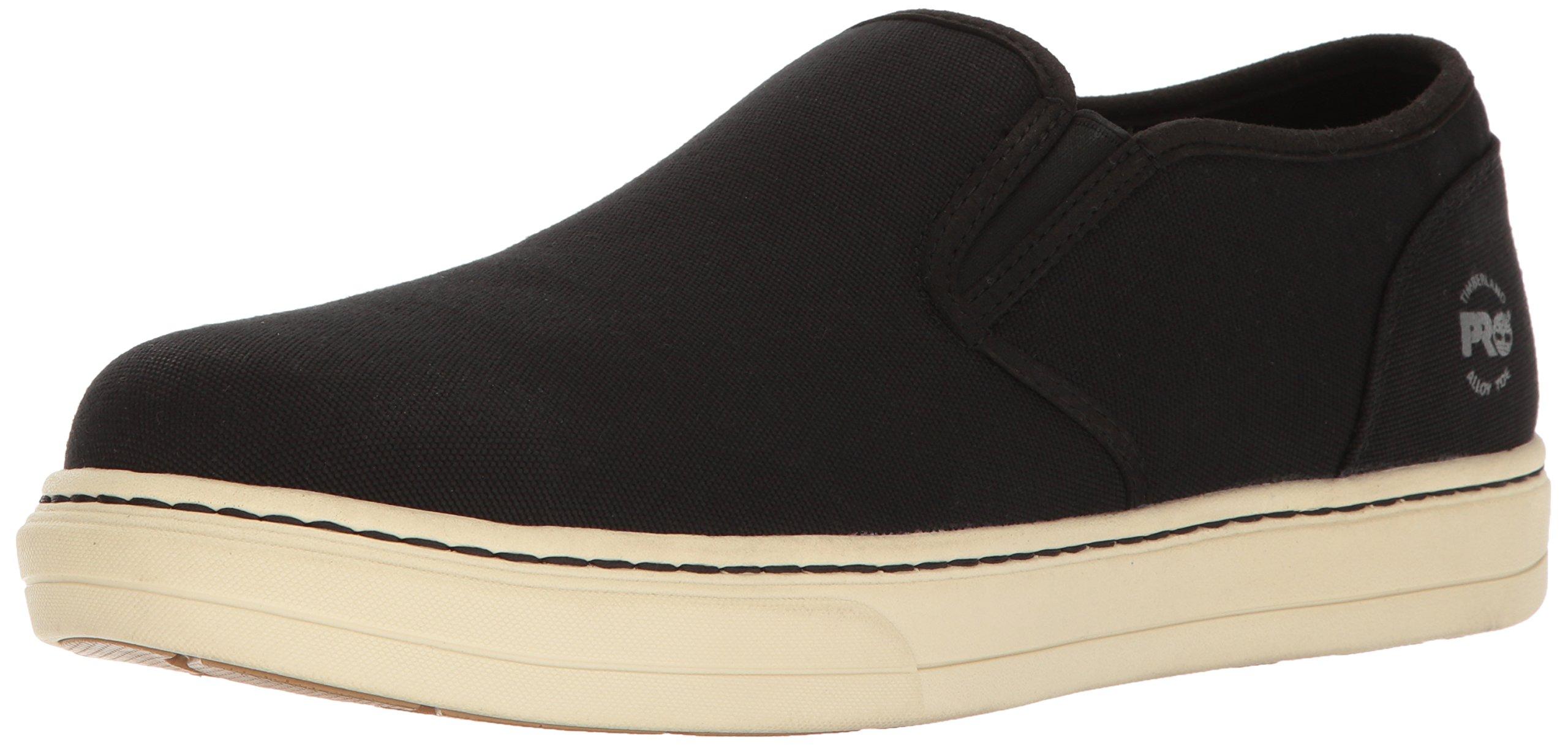 Timberland Disruptor Alloy Safety Toe Eh Slipon (black/black Canvas
