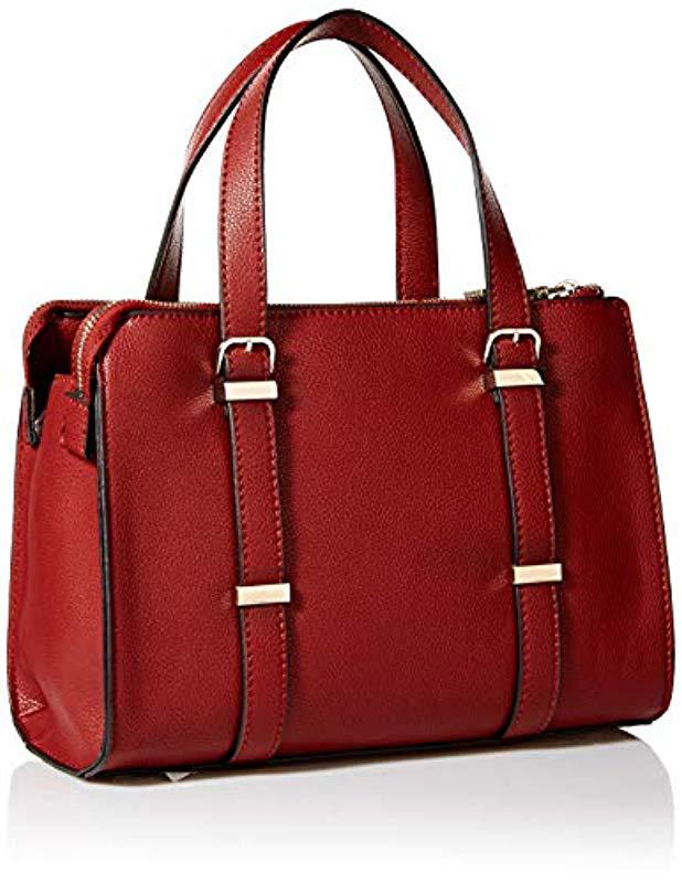 GUESS Borsetta Eileen Small Status Satchel Black