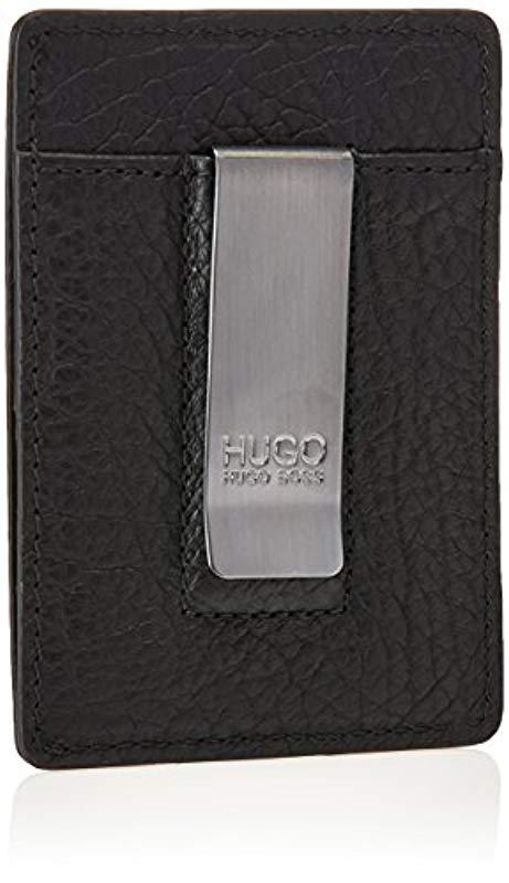 leather money clip and card holder