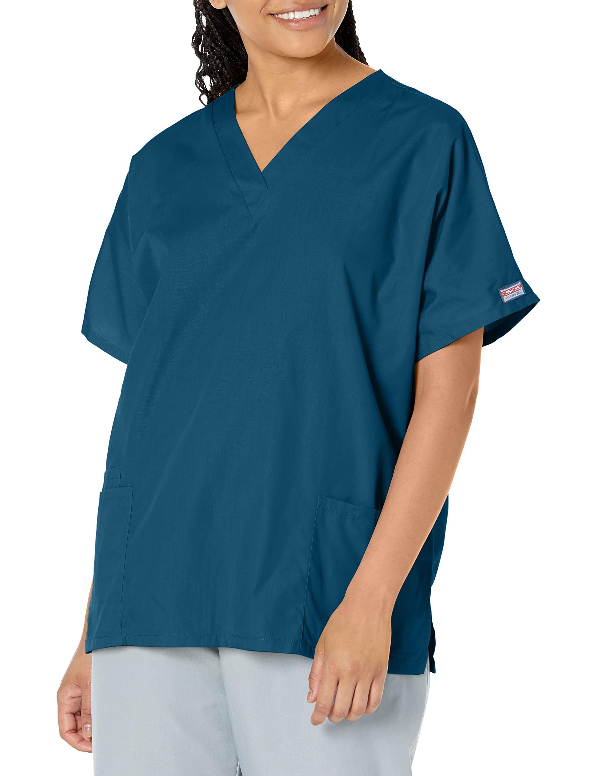 CHEROKEE Scrubs For Workwear Originals V-neck Top 4700 in Blue | Lyst