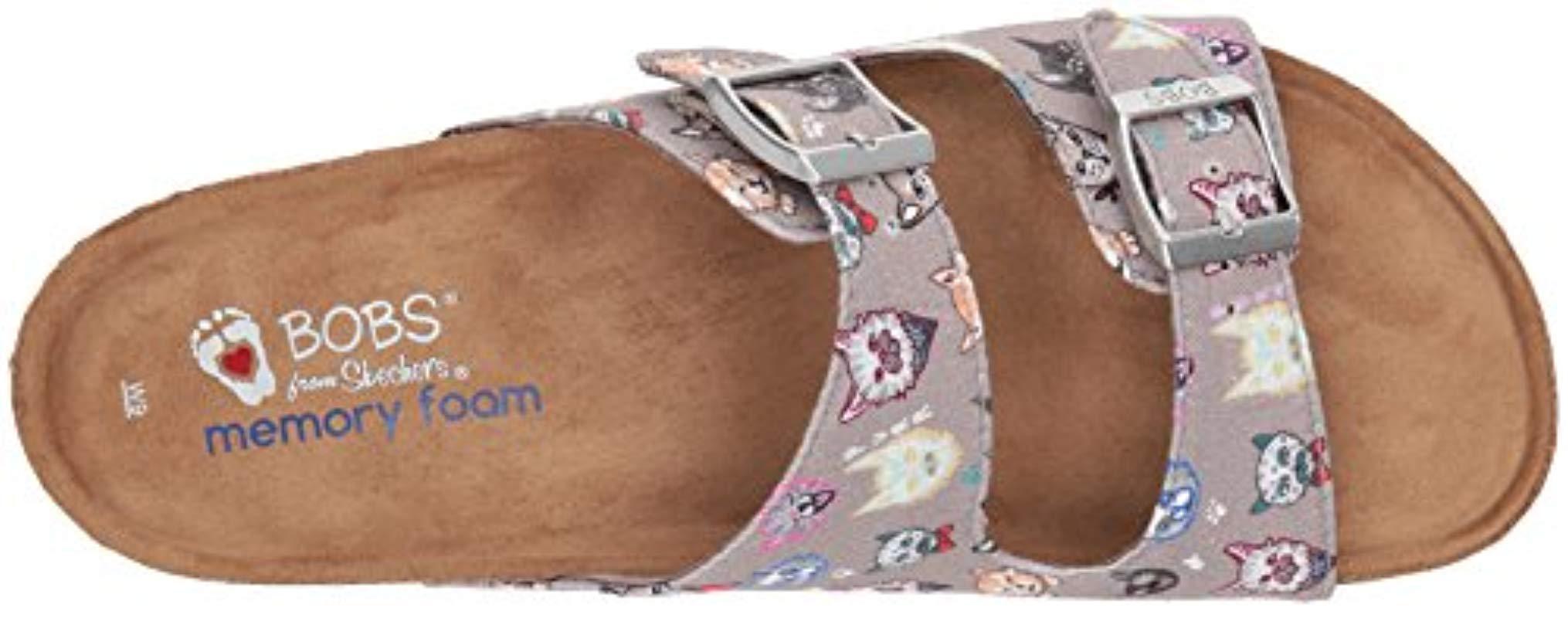 Skechers Bobs Bohemian-dandy Cats Fabric Sandal - Lyst