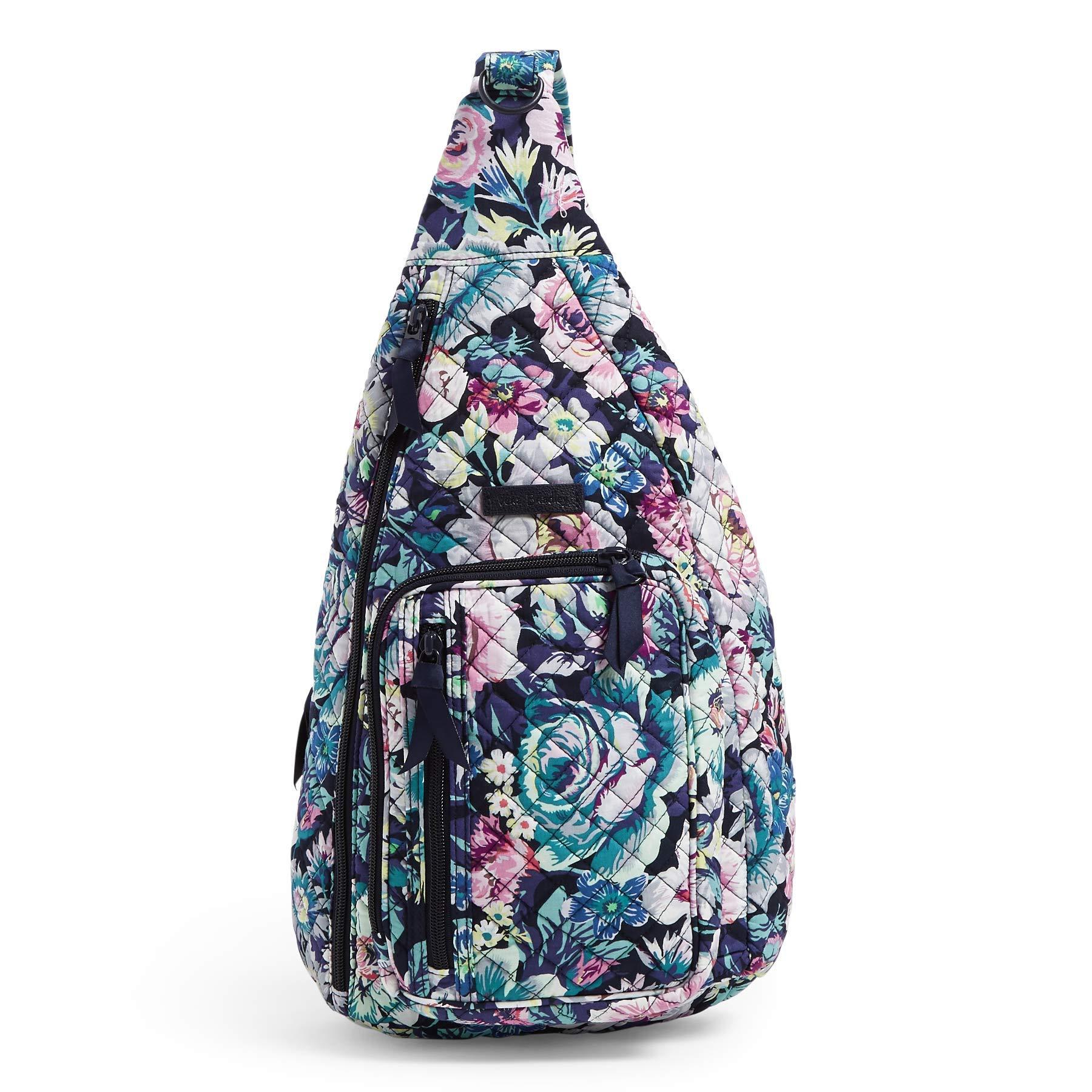 Vera Bradley Signature Cotton Sling Backpack in Blue - Lyst
