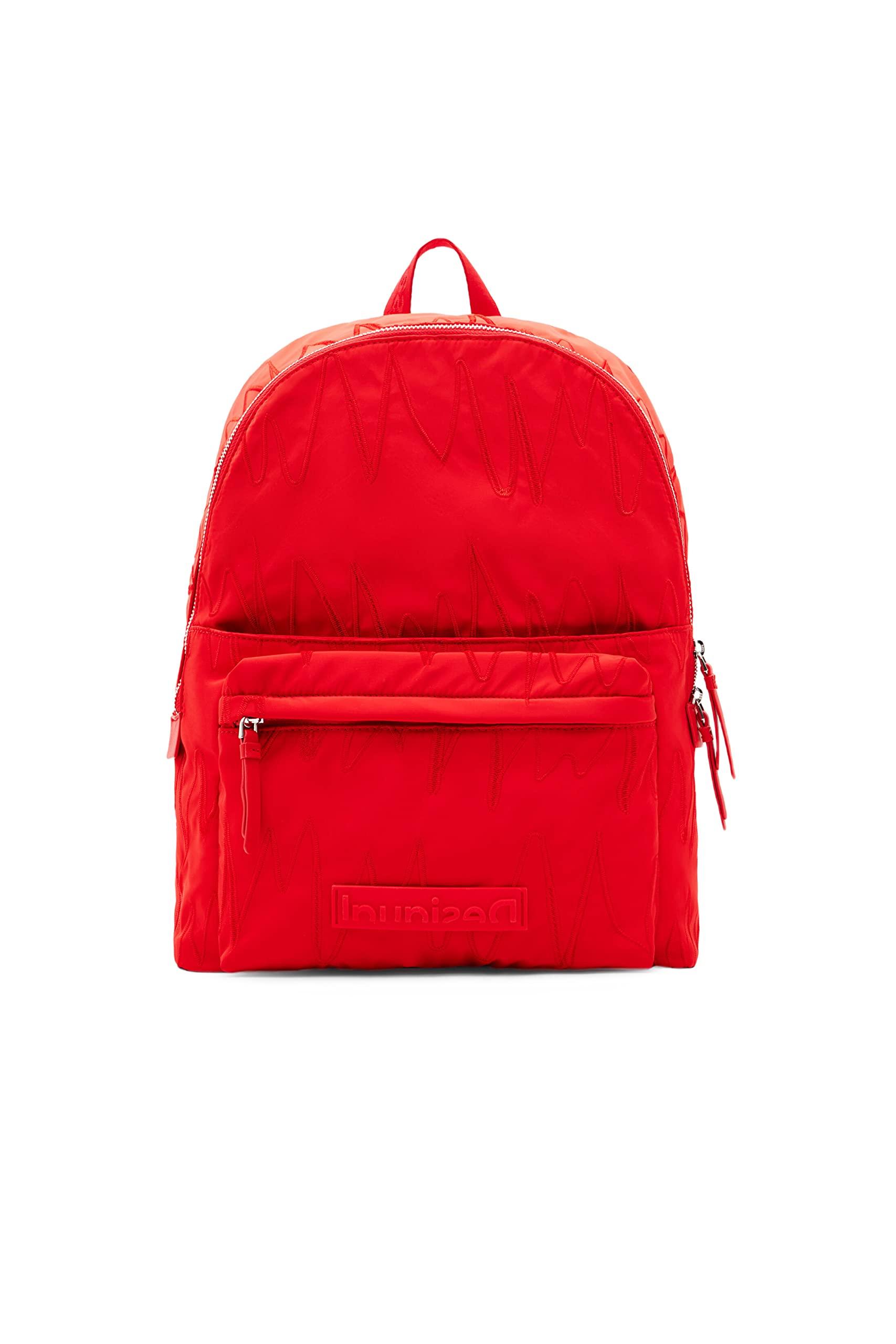 Desigual Accessories Nylon Backpack Medium in Red | Lyst