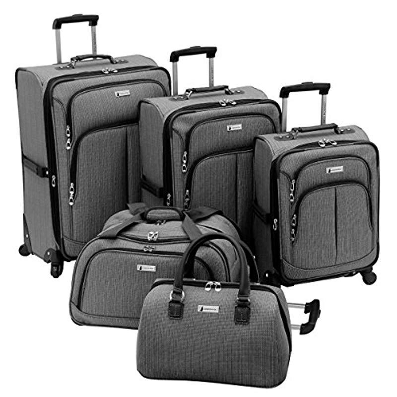 London Fog Luggage Chatham 360 Collection 20-inch Expandable Upright in ...