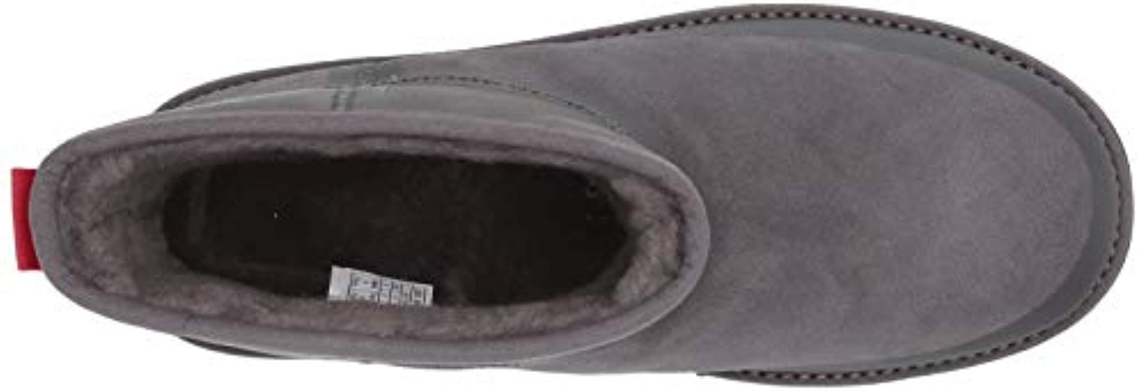 UGG Synthetic Classic Mini Urban Tech Waterproof Fashion Boot in Charcoal (Gray) for Men - Save