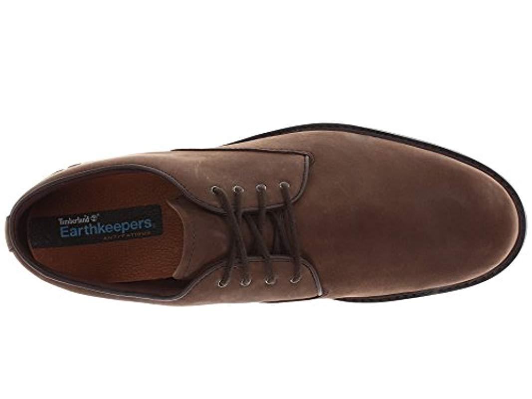 Timberland Cotton Earthkeepers Stormbuck Plain Toe Oxford in Dark Brown  (Brown) for Men | Lyst