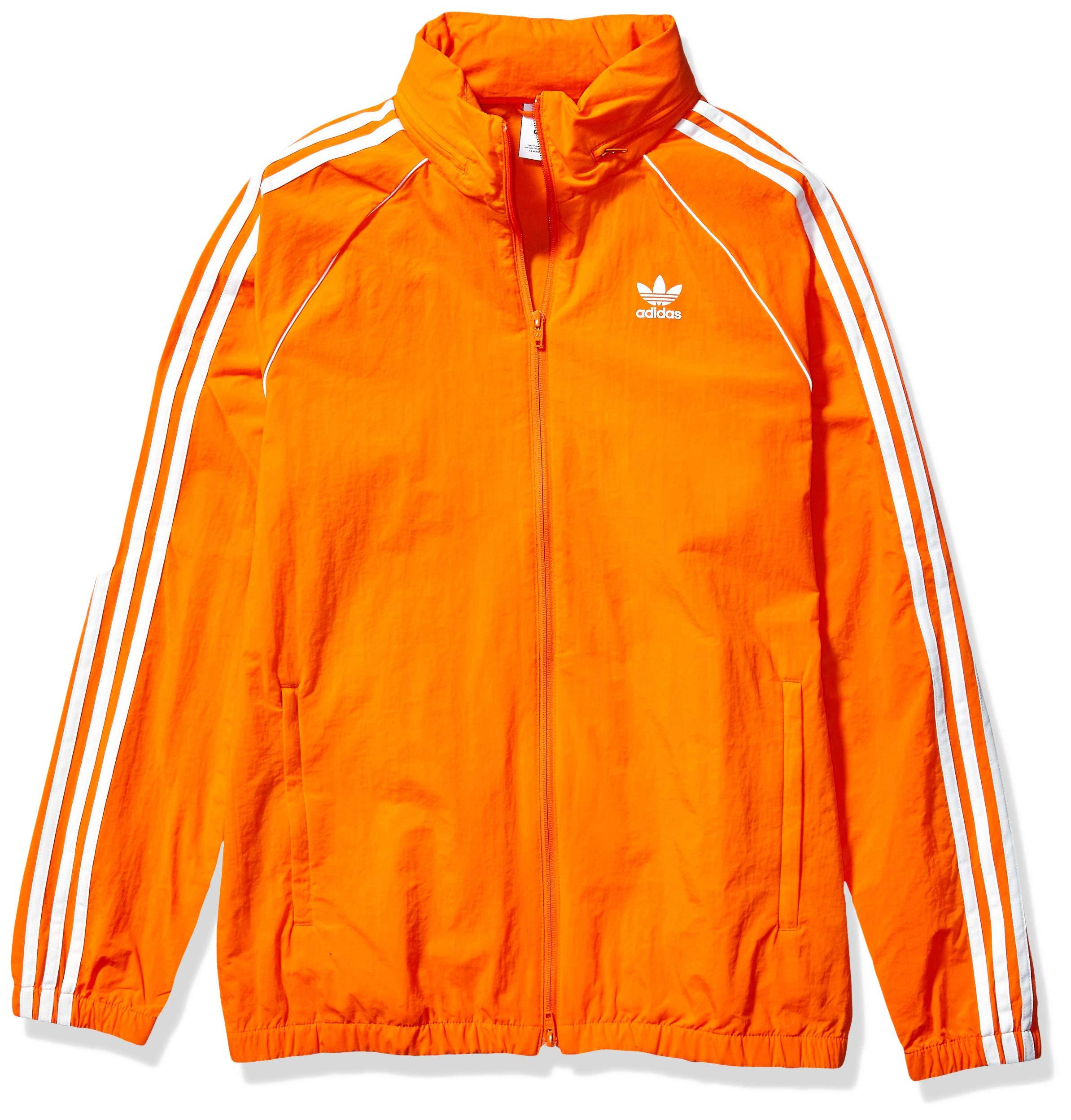 Buy > adidas originals orange jacket > in stock
