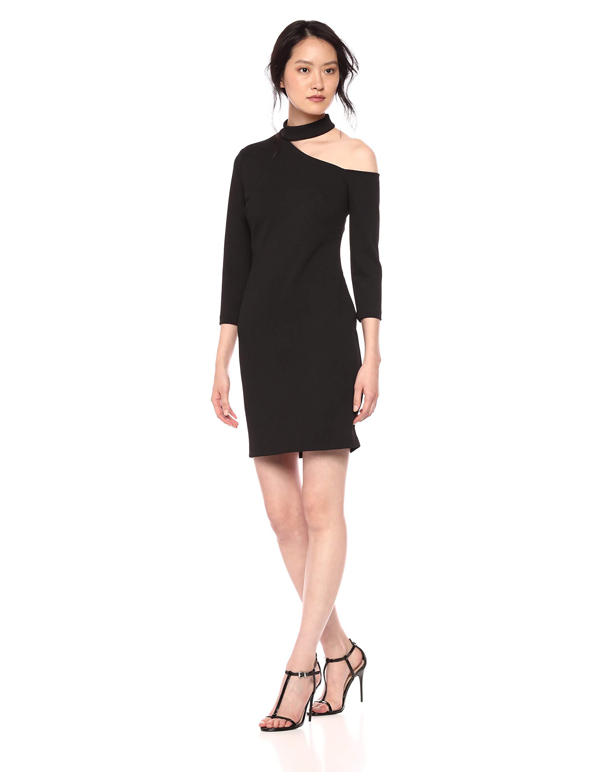 trina turk one shoulder dress