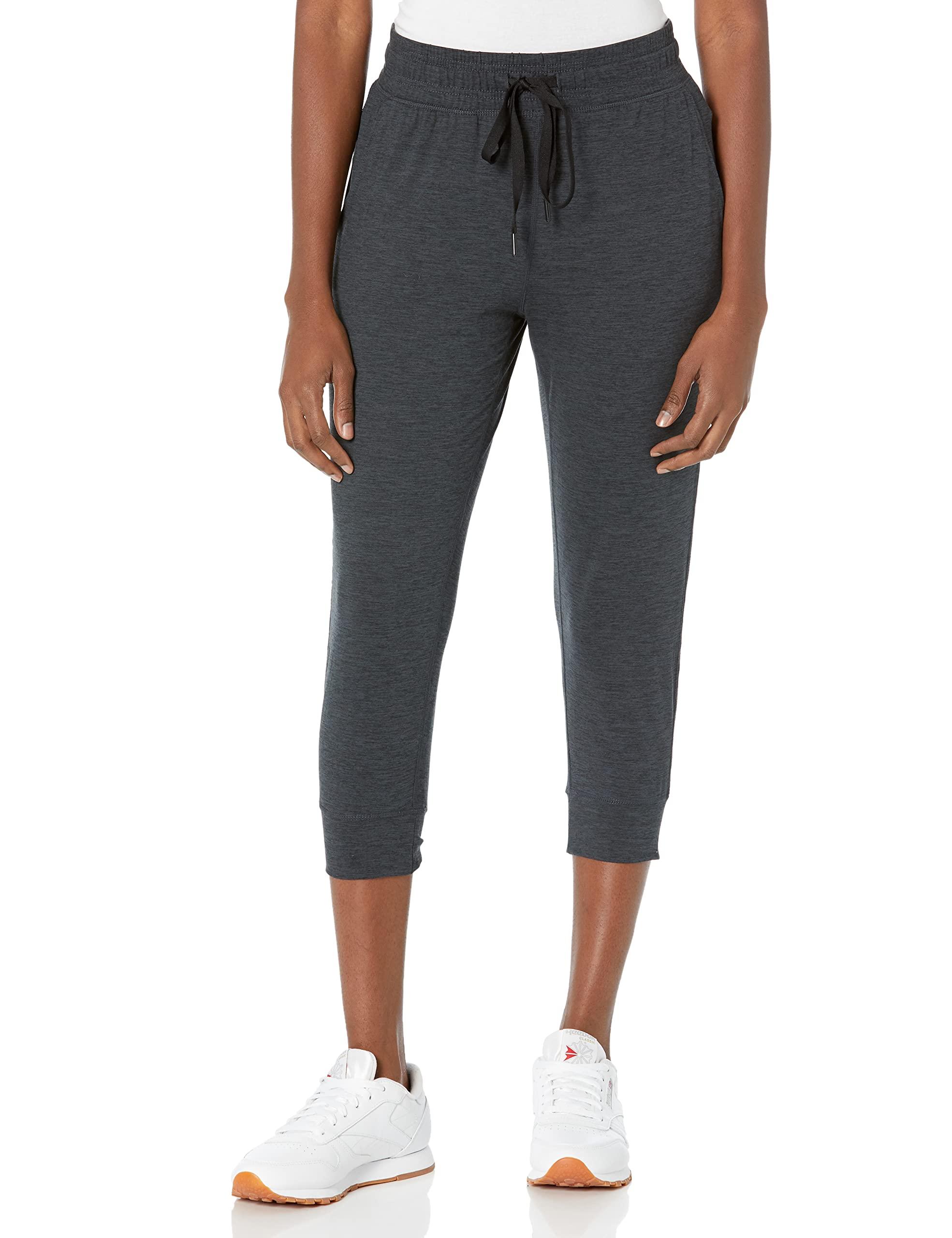 Amazon Essentials Brushed Tech Stretch Crop Jogging Trousers in Blue | Lyst