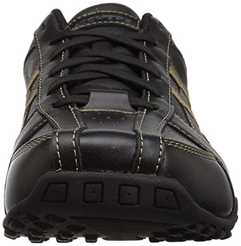 Skechers Citywalk Malton Oxford Sneaker,black,8 M Us for Men | Lyst