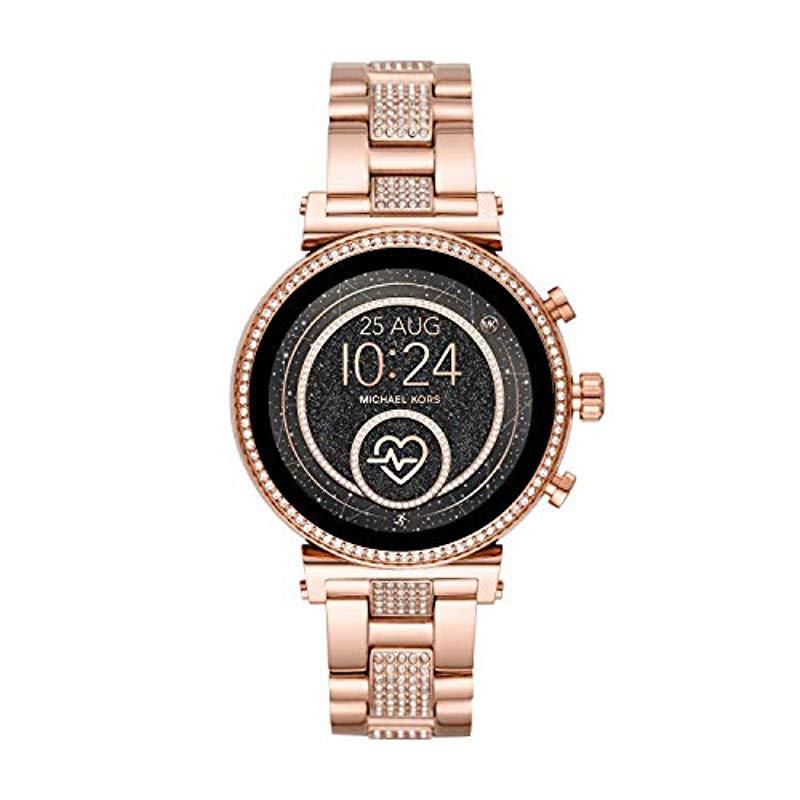 michael kors touch screen watch