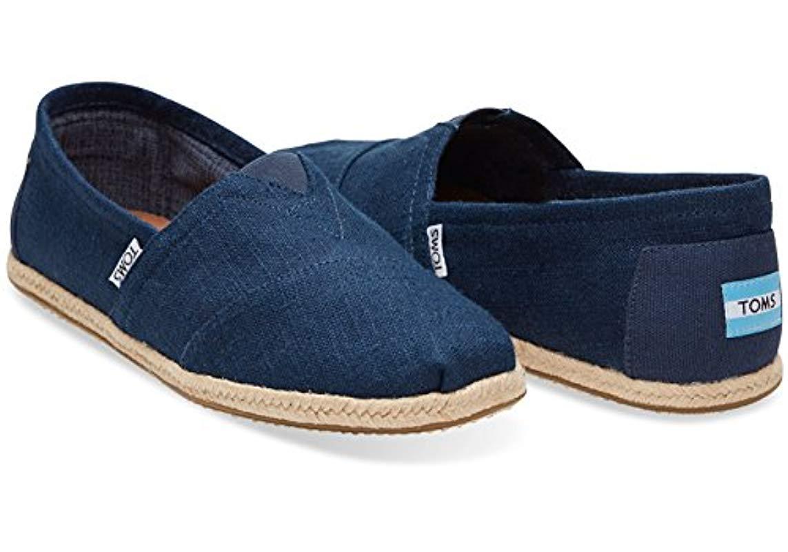 navy toms womens