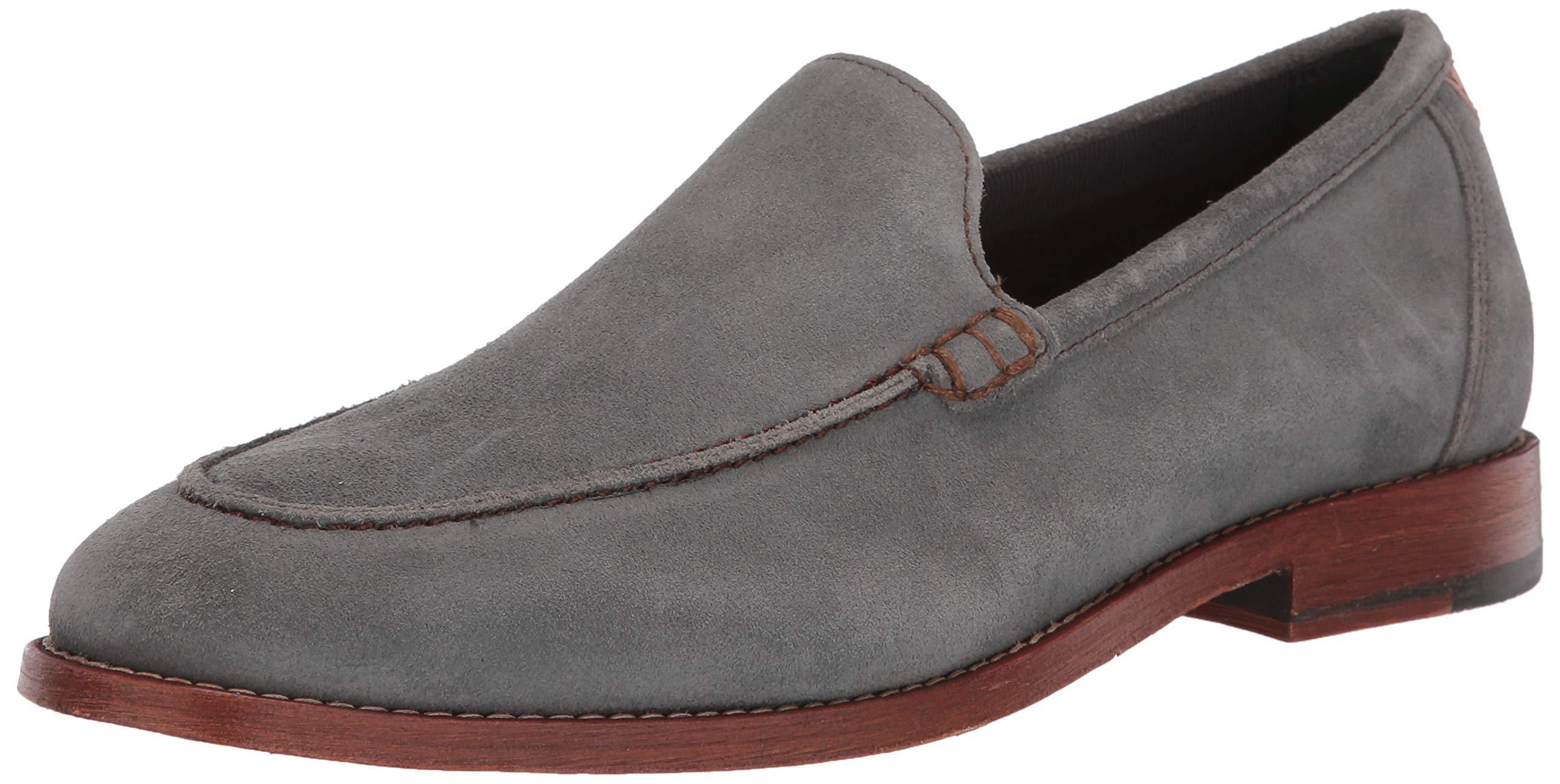 Cole Haan Canvas Feathercraft Grand Venetian Loafer in Gray for Men - Lyst