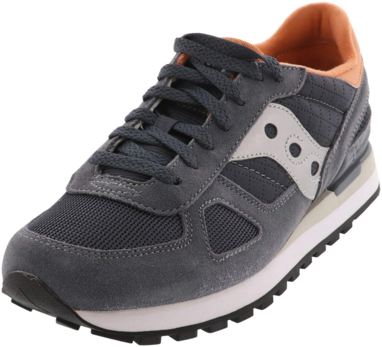 saucony shadow grey orange