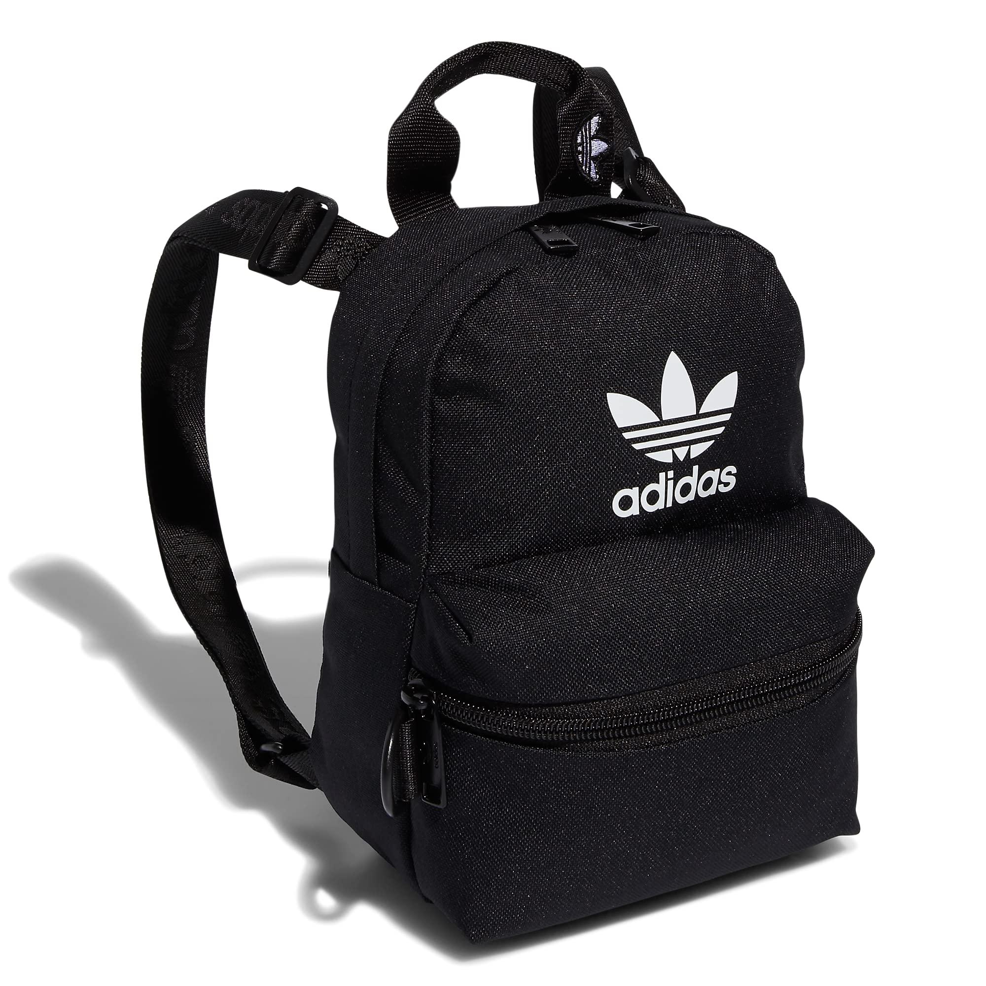 adidas Originals Trefoil 2.0 Mini Backpack Small Travel Bag in Black Lyst