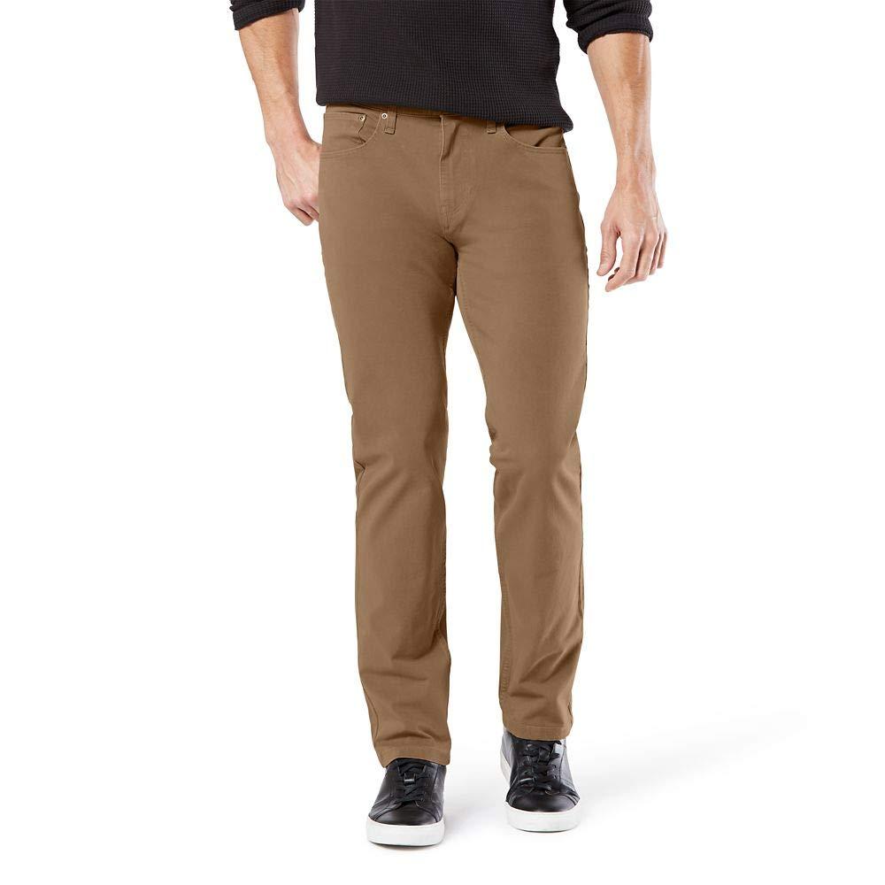 Dockers Denim Straight Fit Ultimate Jean Cut Pants in Leather (Brown ...