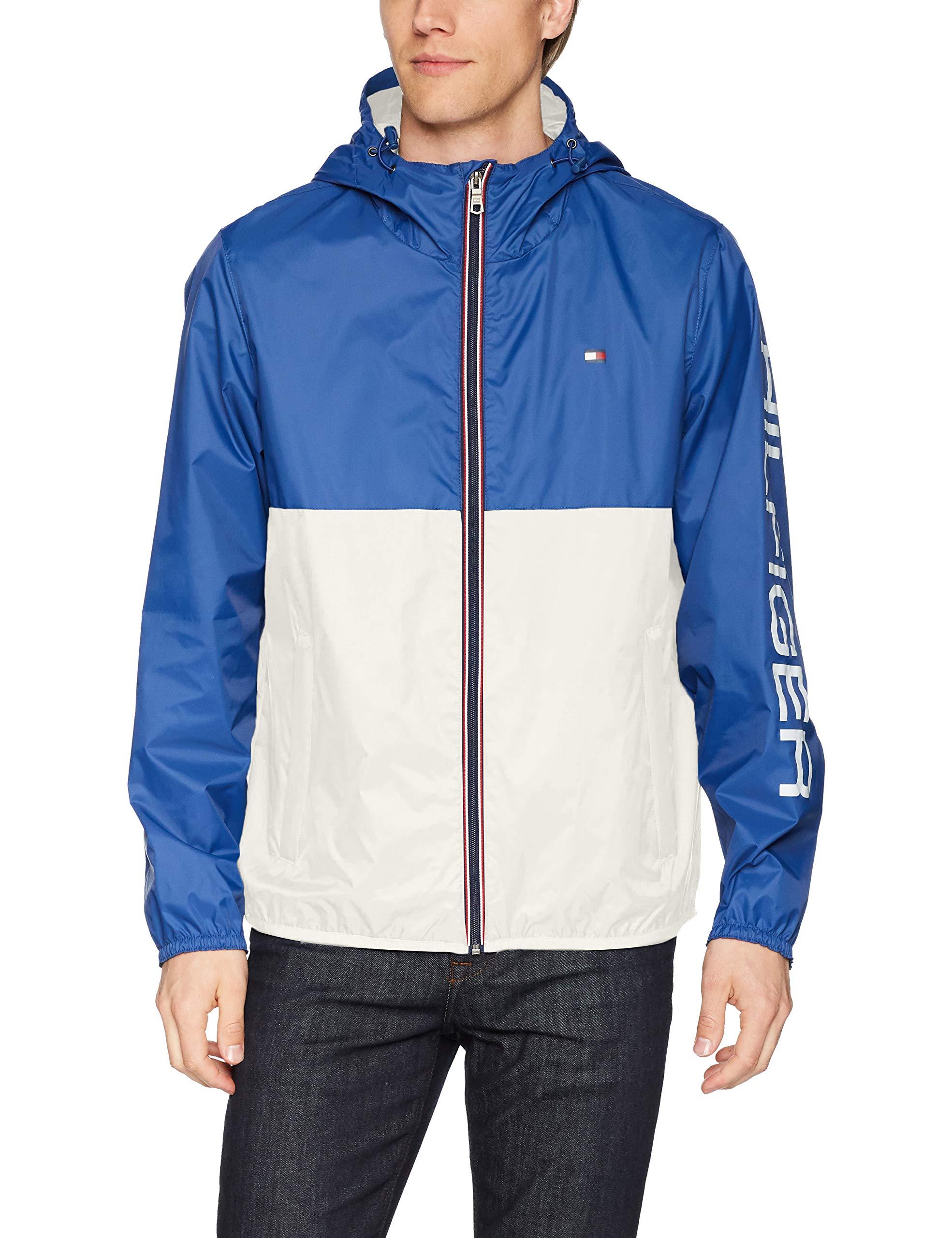 Tommy Hilfiger Synthetic Lightweight Active Water Resistant Hooded Rain ...